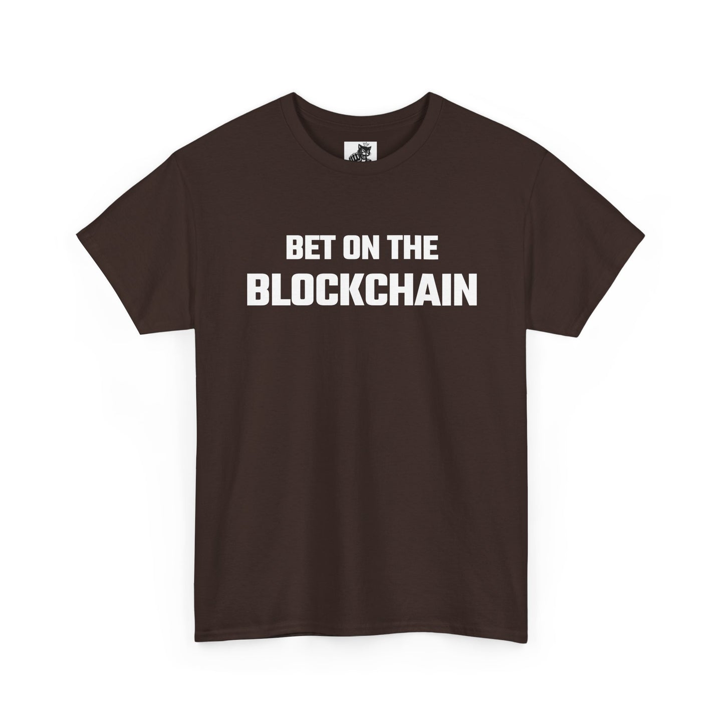 Bet On The Blockchain Crypto Themed T-Shirt