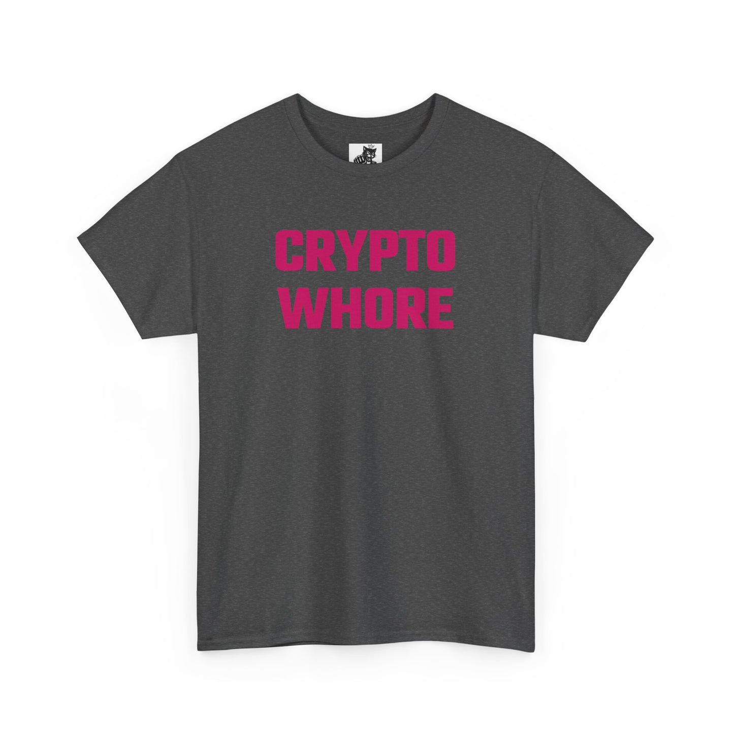 Crypto Whore (Version 2) Graphic Tee - Unisex Cotton T-Shirt