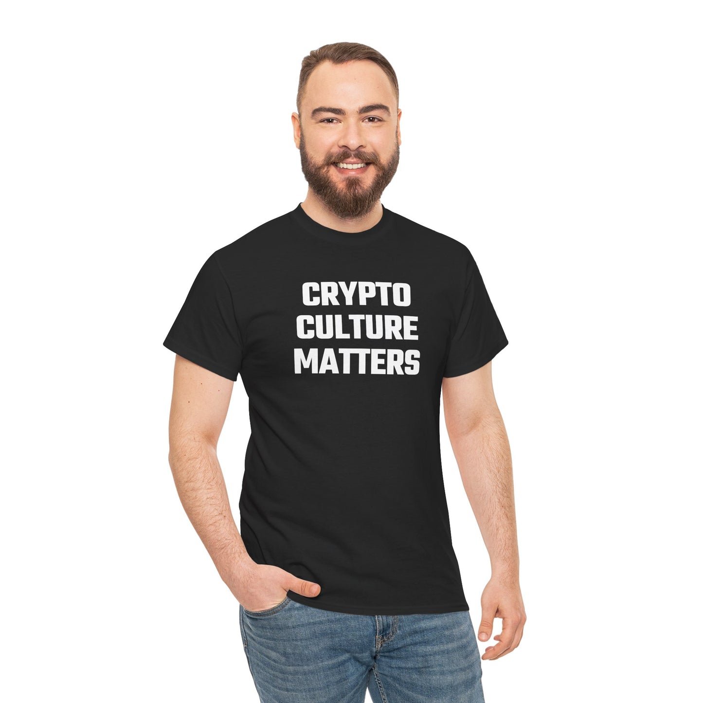 Crypto Culture Matters Graphic Tee - Unisex Cotton T-Shirt