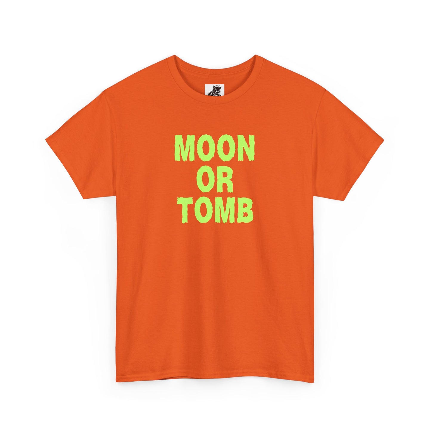 Moon Or Tomb (Version 2) Graphic Tee - Crypto Halloween T-Shirt