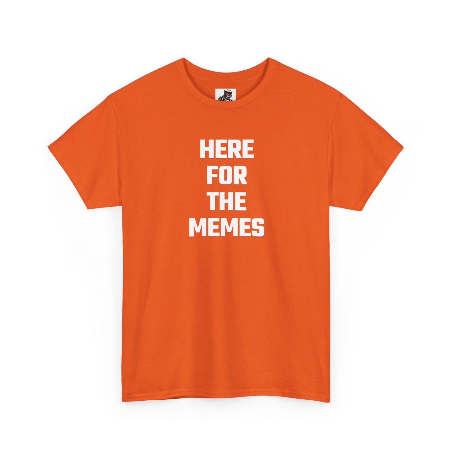 Here For The Memes Crypto Themed T-Shirt