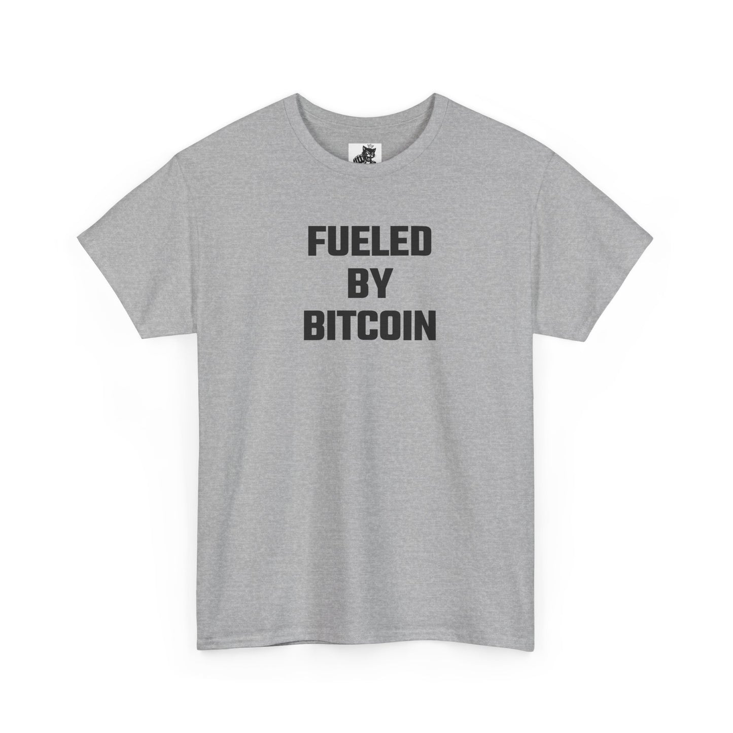 Fueled By Bitcoin Crypto Themed T-Shirt