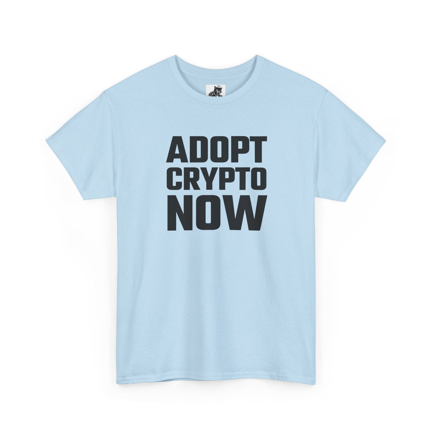 Adopt Crypto Now Graphic T-Shirt