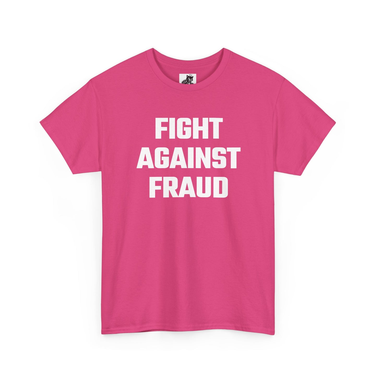 Fight Against Fraud Graphic Tee - Unisex Cotton T-Shirt