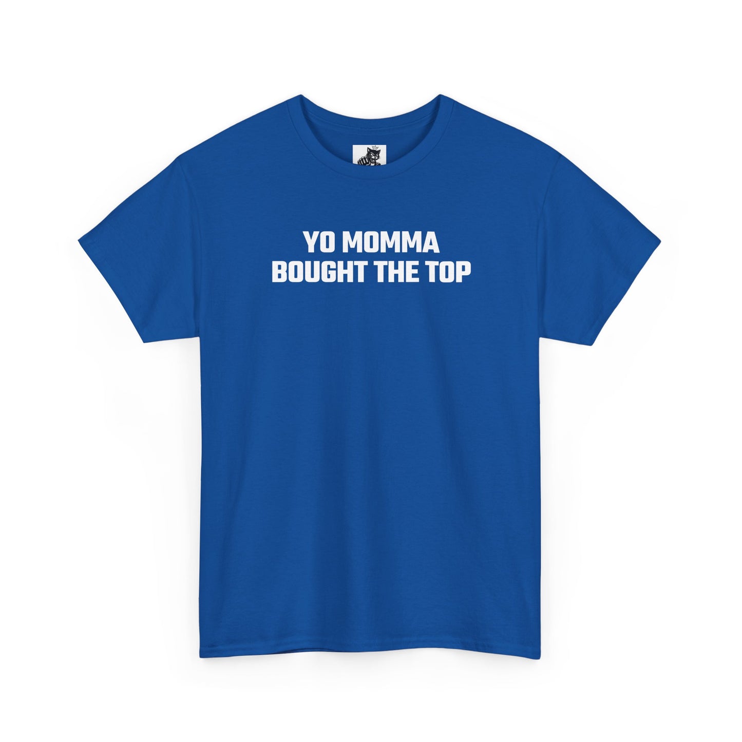 Yo Momma Bought The Top Graphic Tee - Crypto Themed T-Shirt