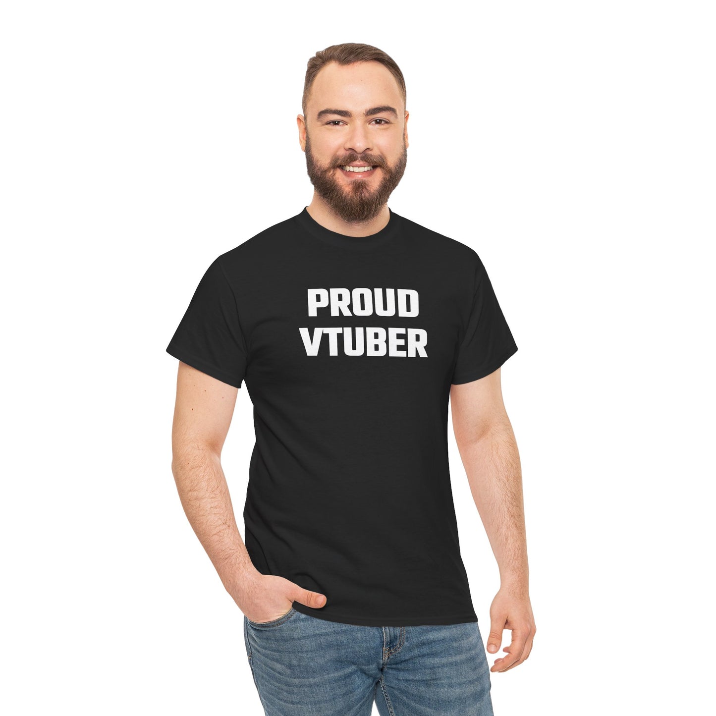 Proud VTuber Graphic Tee - Unisex Cotton T-Shirt