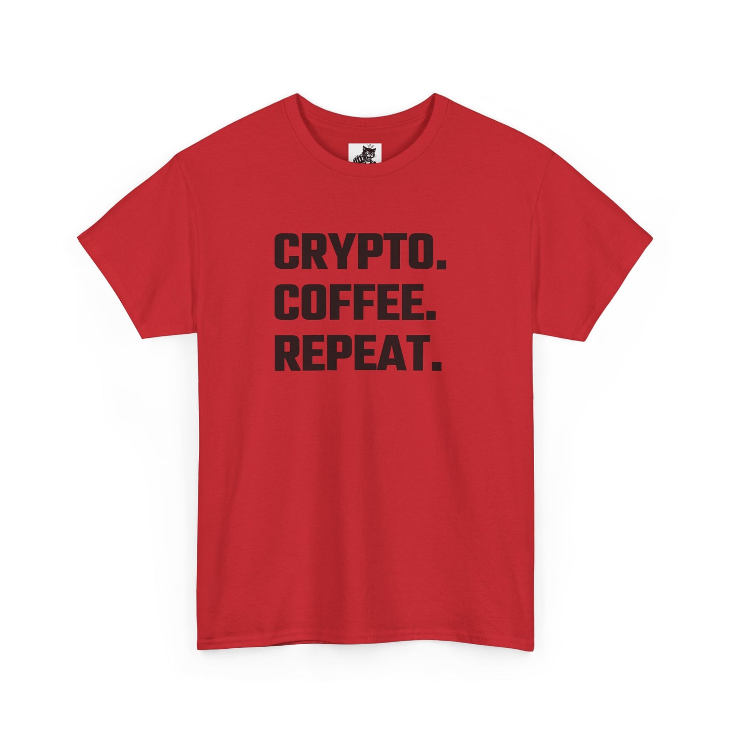 Crypto Coffee Repeat (Version 2) T-Shirt