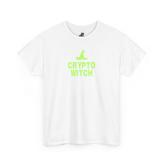 Crypto Witch (Version 2) Graphic Tee - Crypto Halloween T-Shirt
