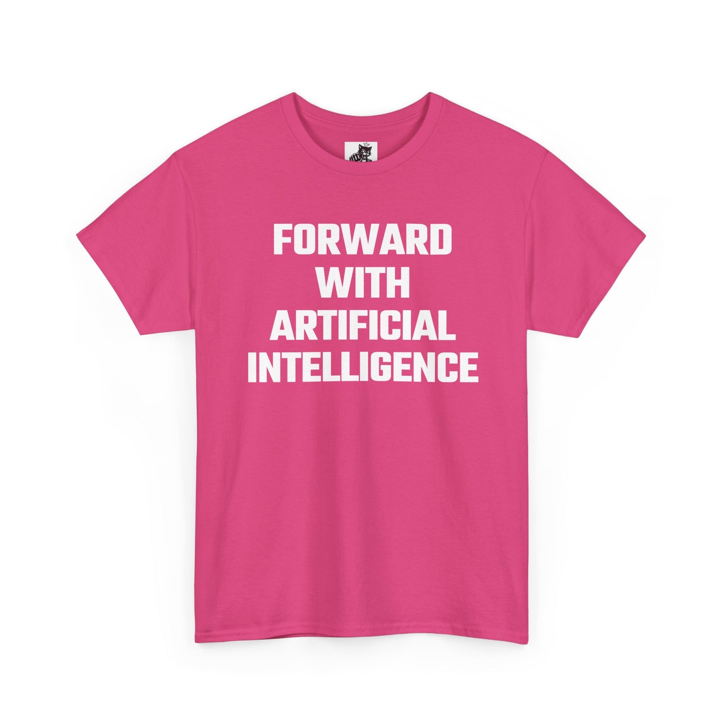 Forward With Artificial Intelligence Graphic Tee - Unisex Cotton T-Shirt