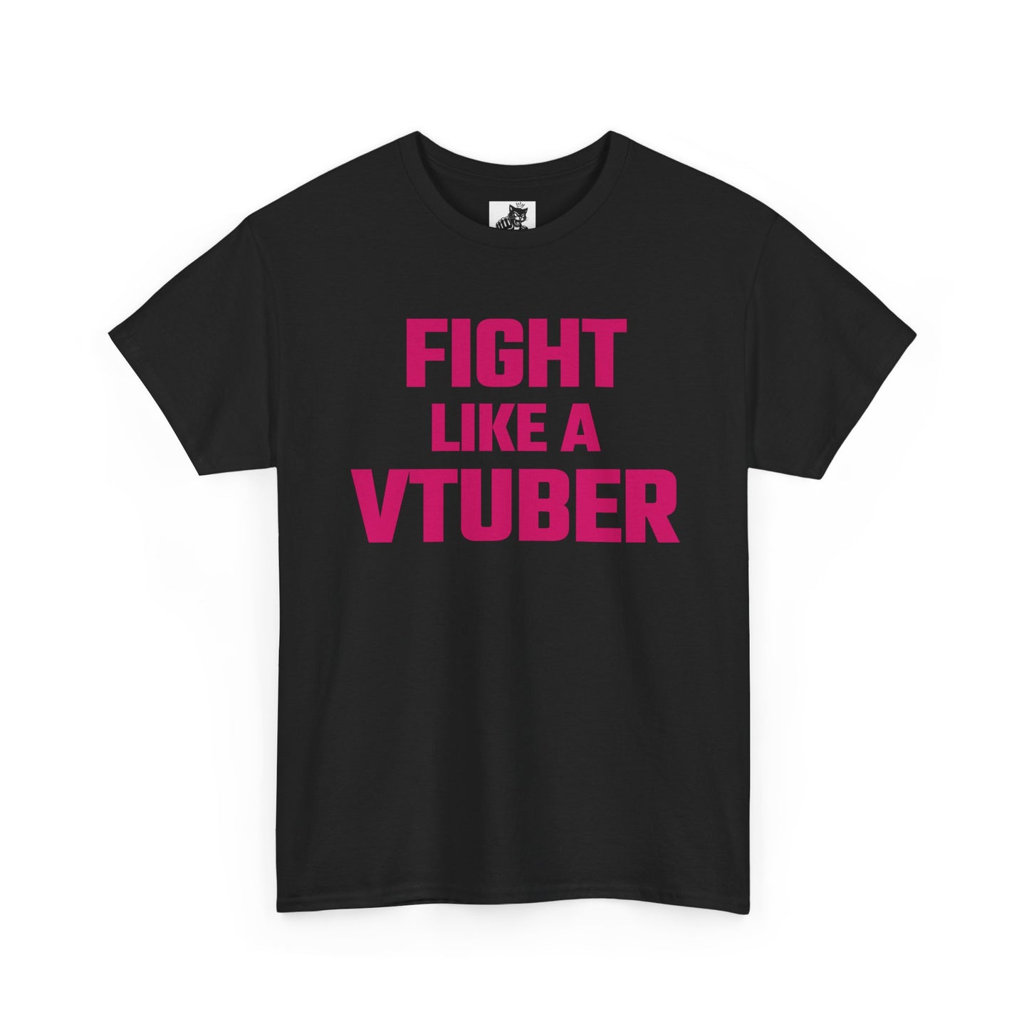 Fight Like A VTuber (Version 2) Graphic Tee - Unisex Cotton T-Shirt