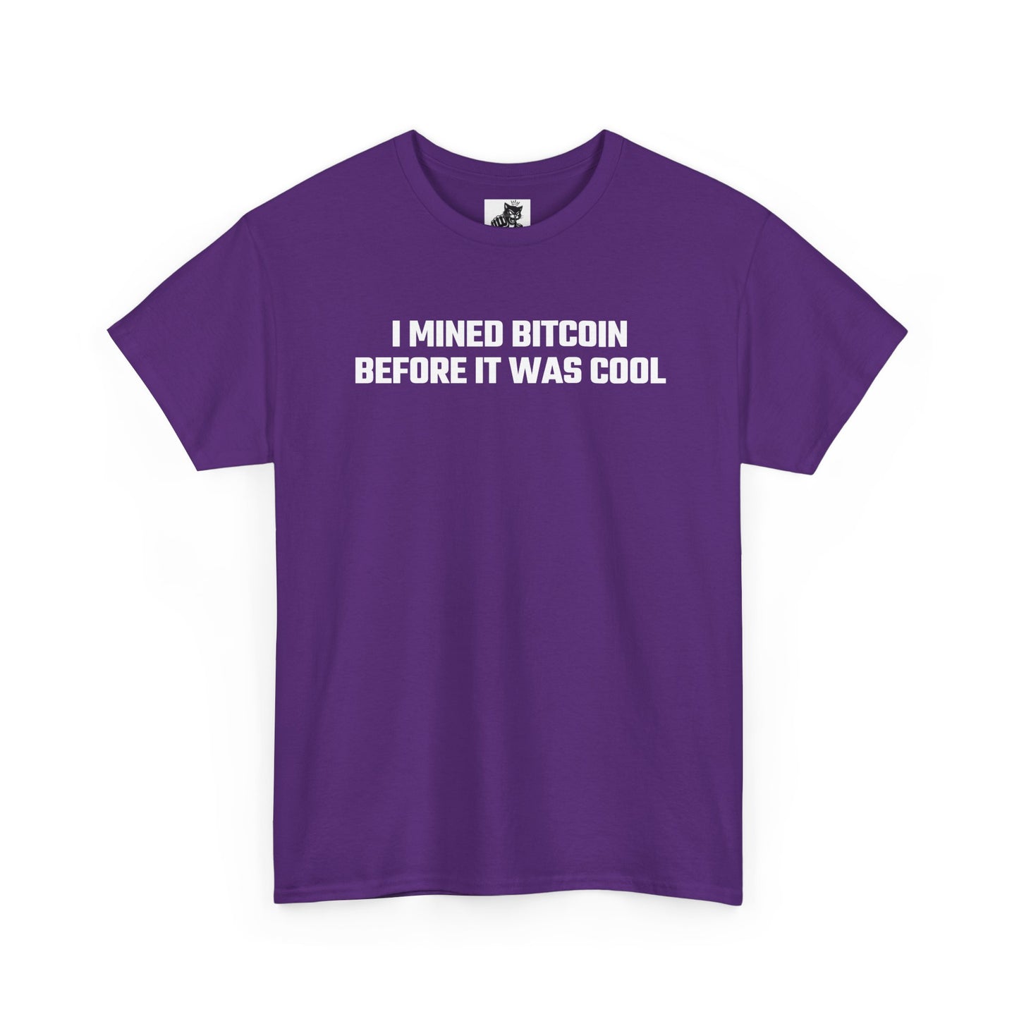 I Mined Bitcoin Before It Was Cool - Crypto Themed T-Shirt