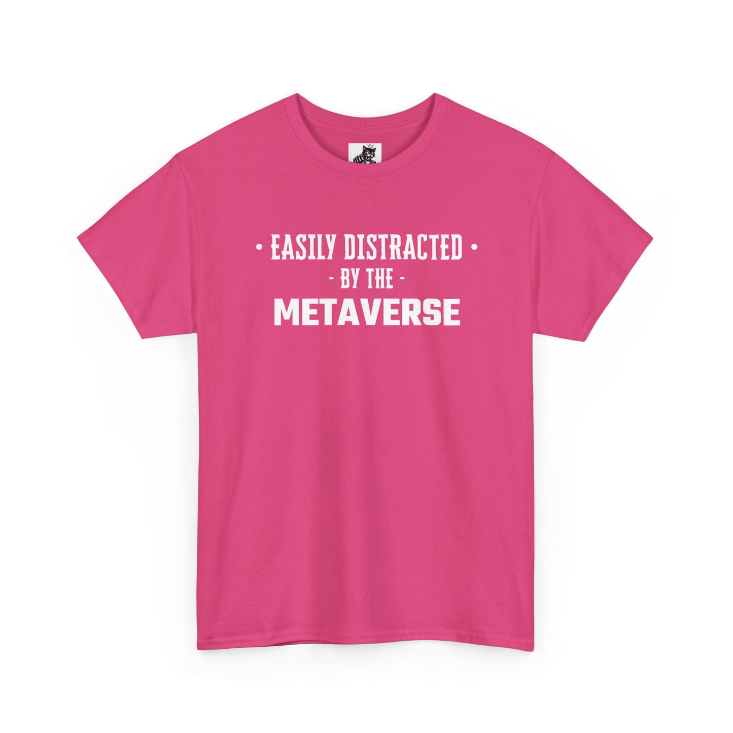 Easily Distracted By The Metaverse Graphic Tee - Unisex Cotton T-Shirt