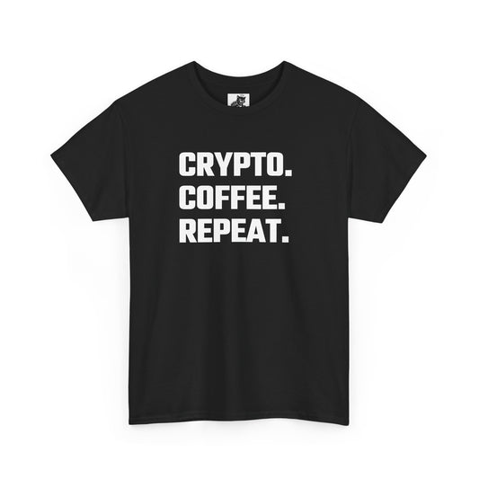 Crypto Coffee Repeat T-Shirt