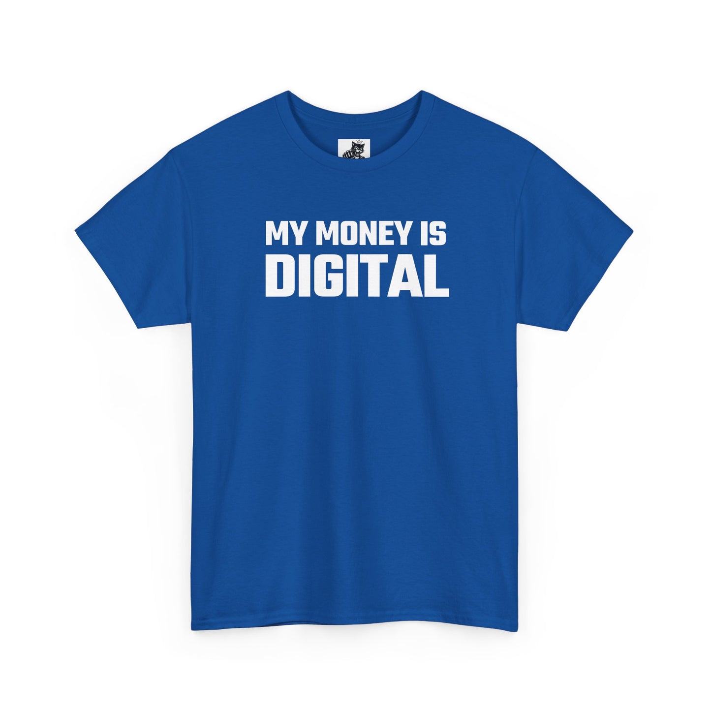 My Money Is Digital - Crypto Themed T-Shirt