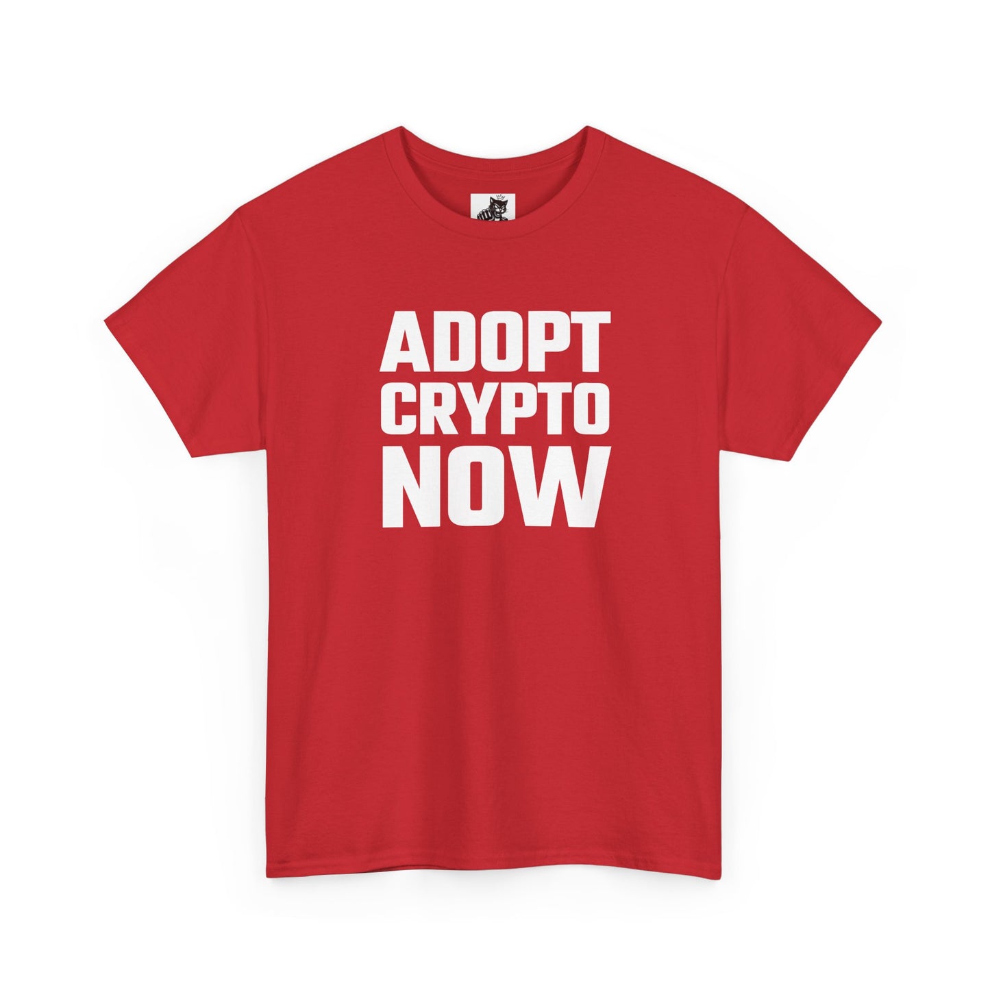 Adopt Crypto Now Graphic T-Shirt
