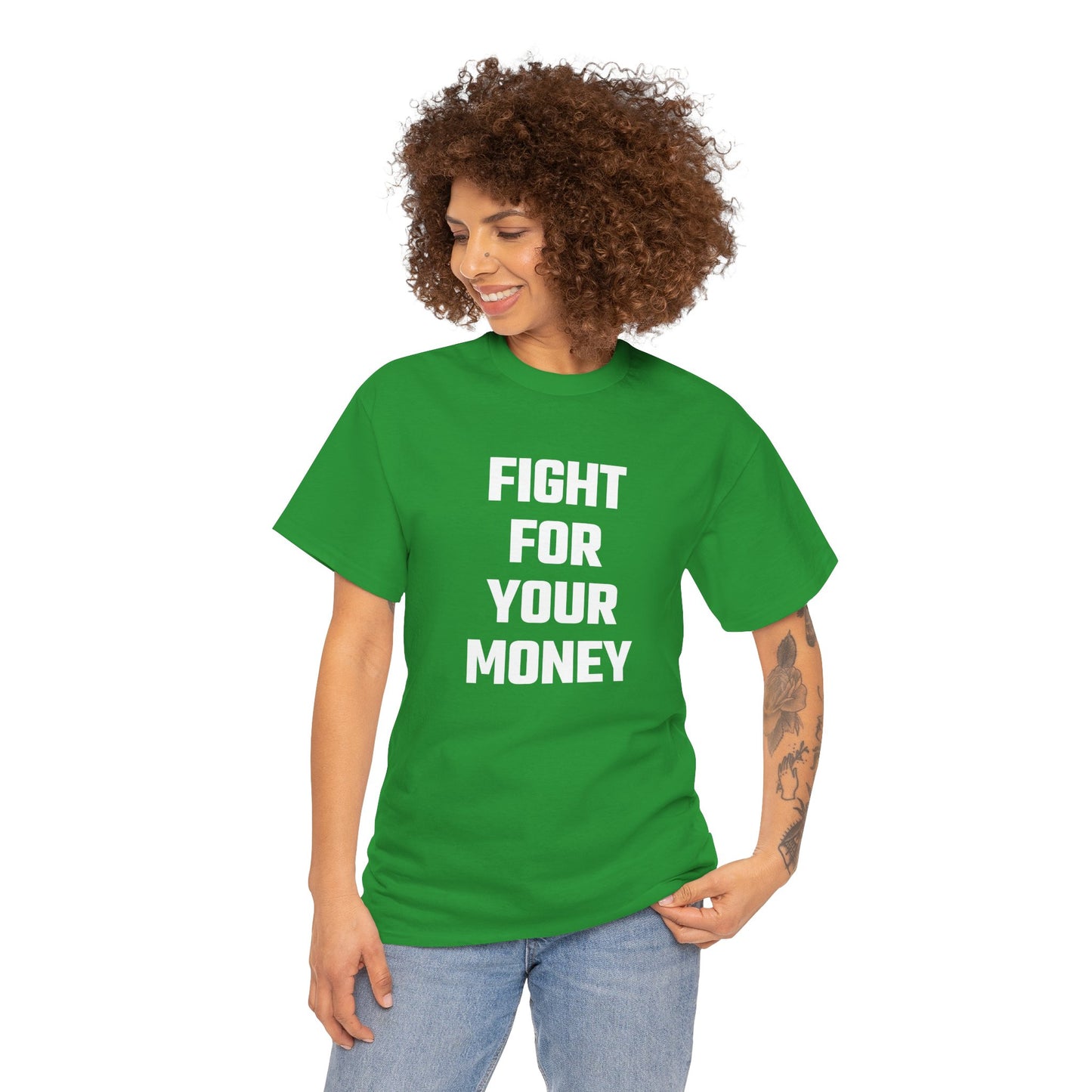 Fight For Your Money Graphic Tee - Unisex Cotton T-Shirt