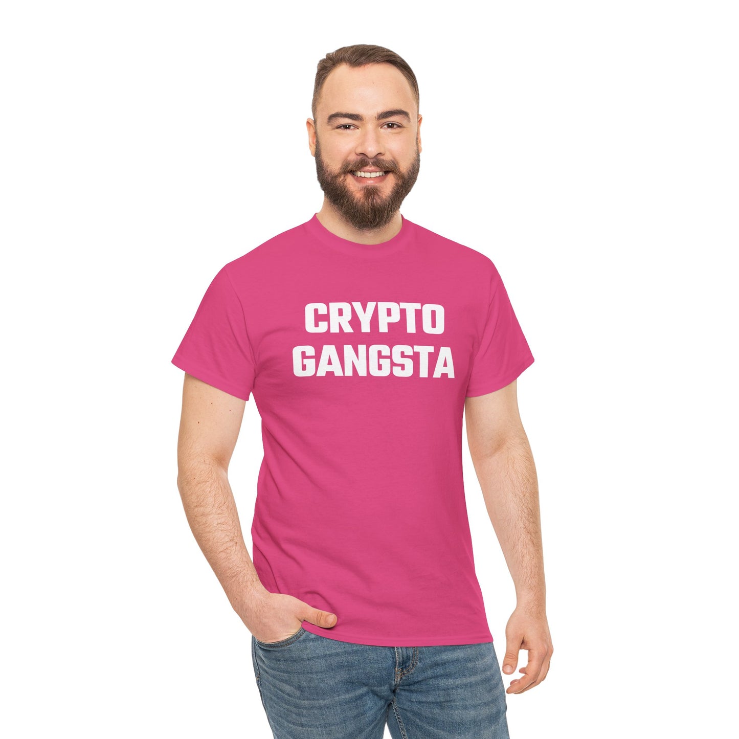Crypto Gangsta Graphic Tee - Unisex Cotton T-Shirt