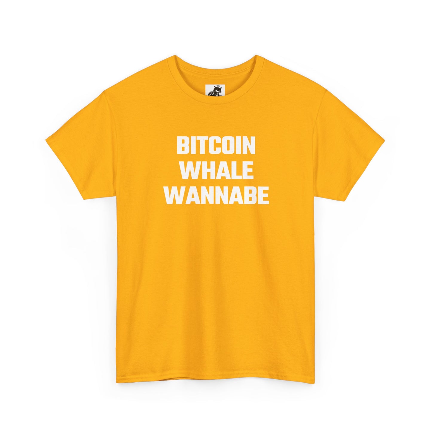 Bitcoin Whale Wannabe Crypto Themed T-Shirt