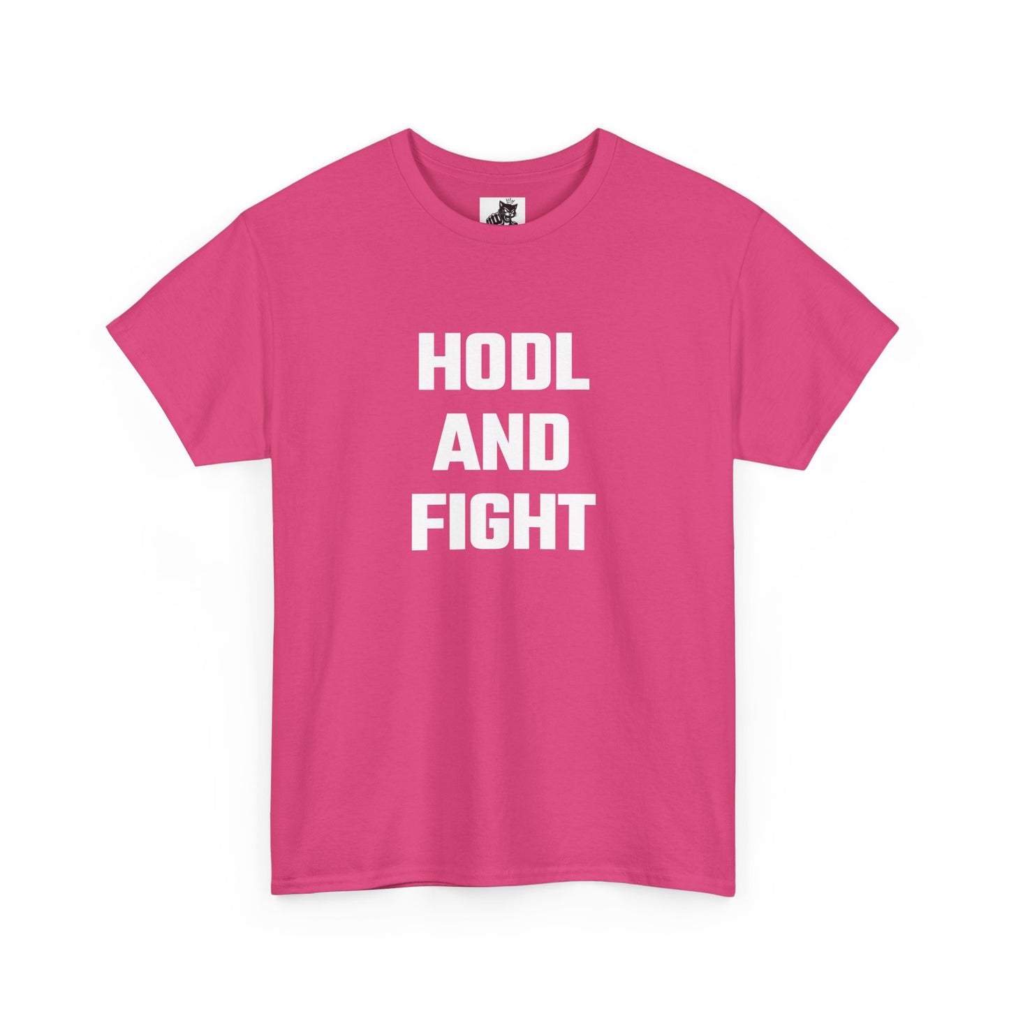 HODL And Fight Graphic Tee - Unisex Cotton T-Shirt