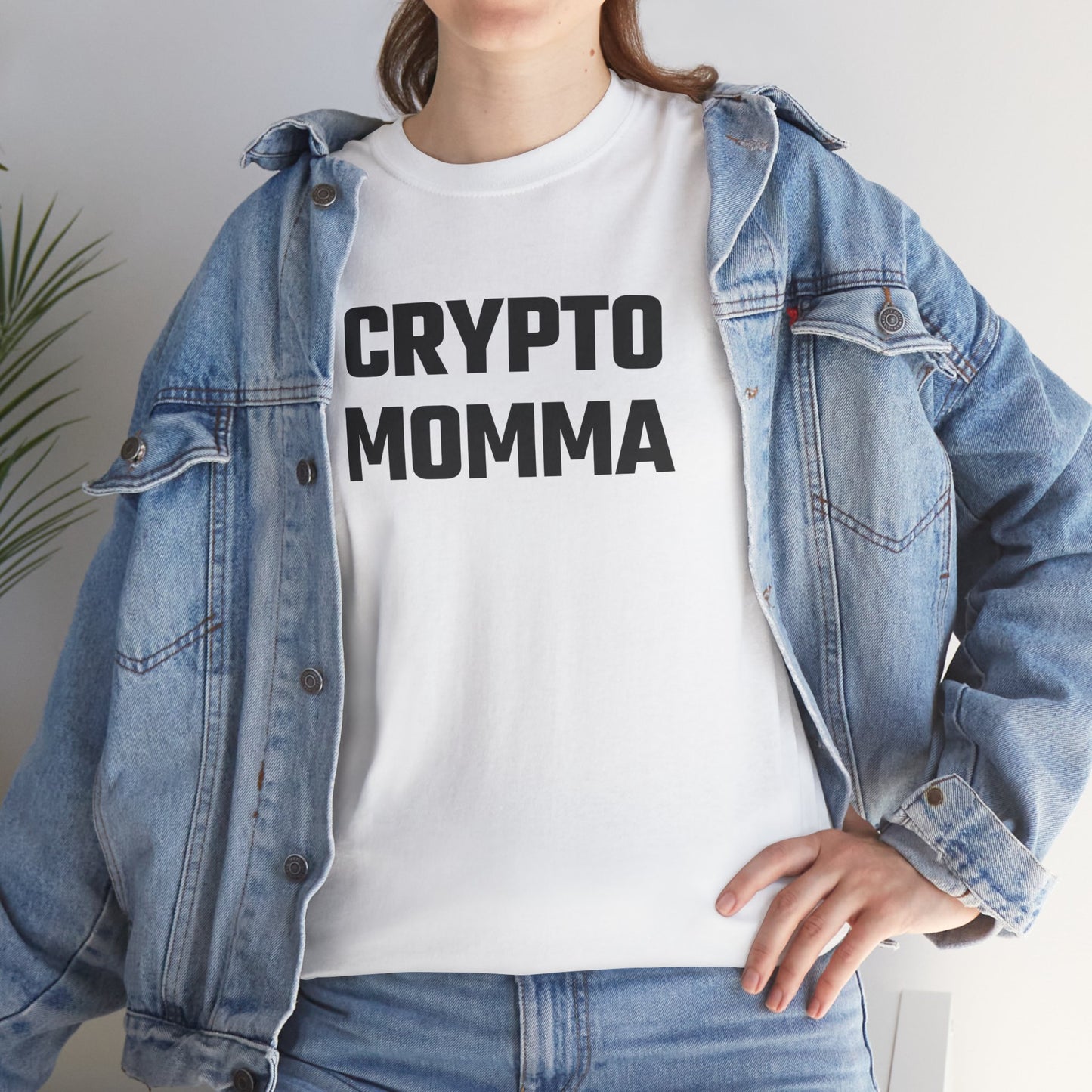 Crypto Momma Graphic Tee - Unisex Cotton T-Shirt