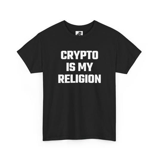Crypto Is My Religion Graphic Tee - Unisex Cotton T-Shirt