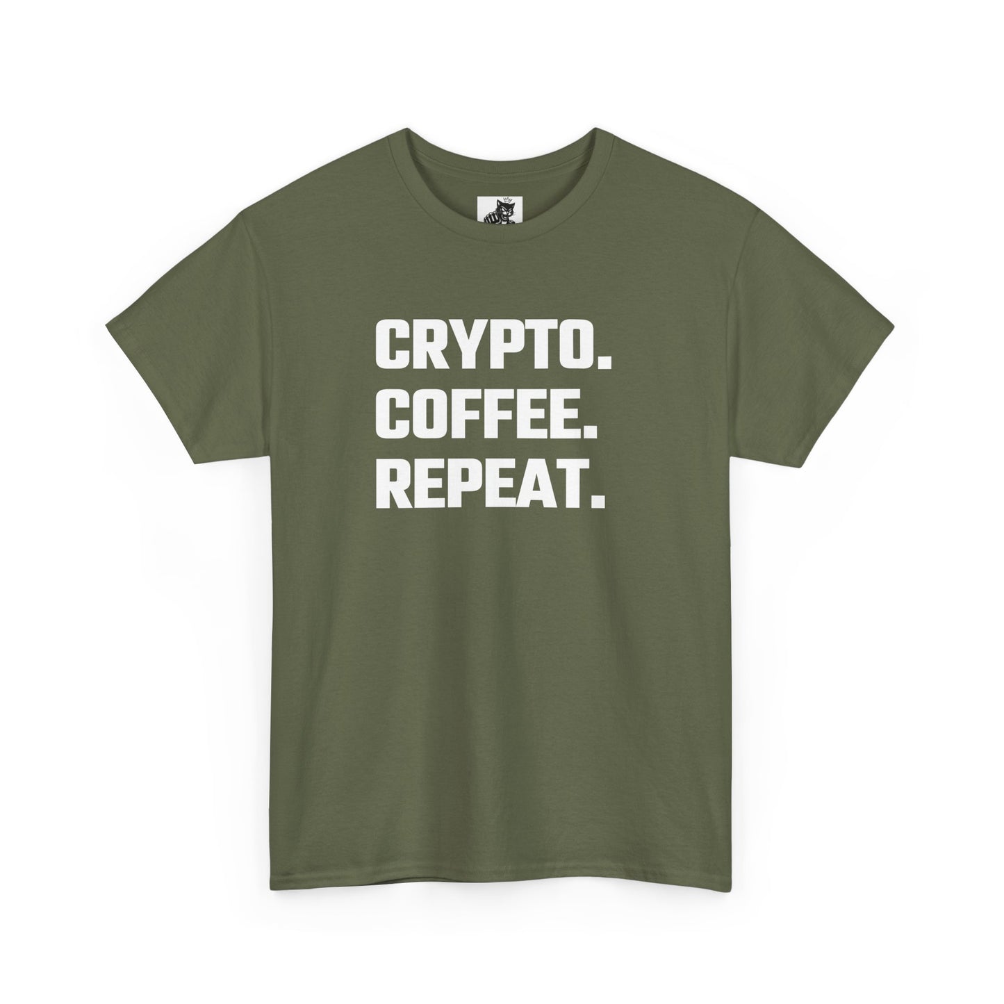 Crypto Coffee Repeat T-Shirt
