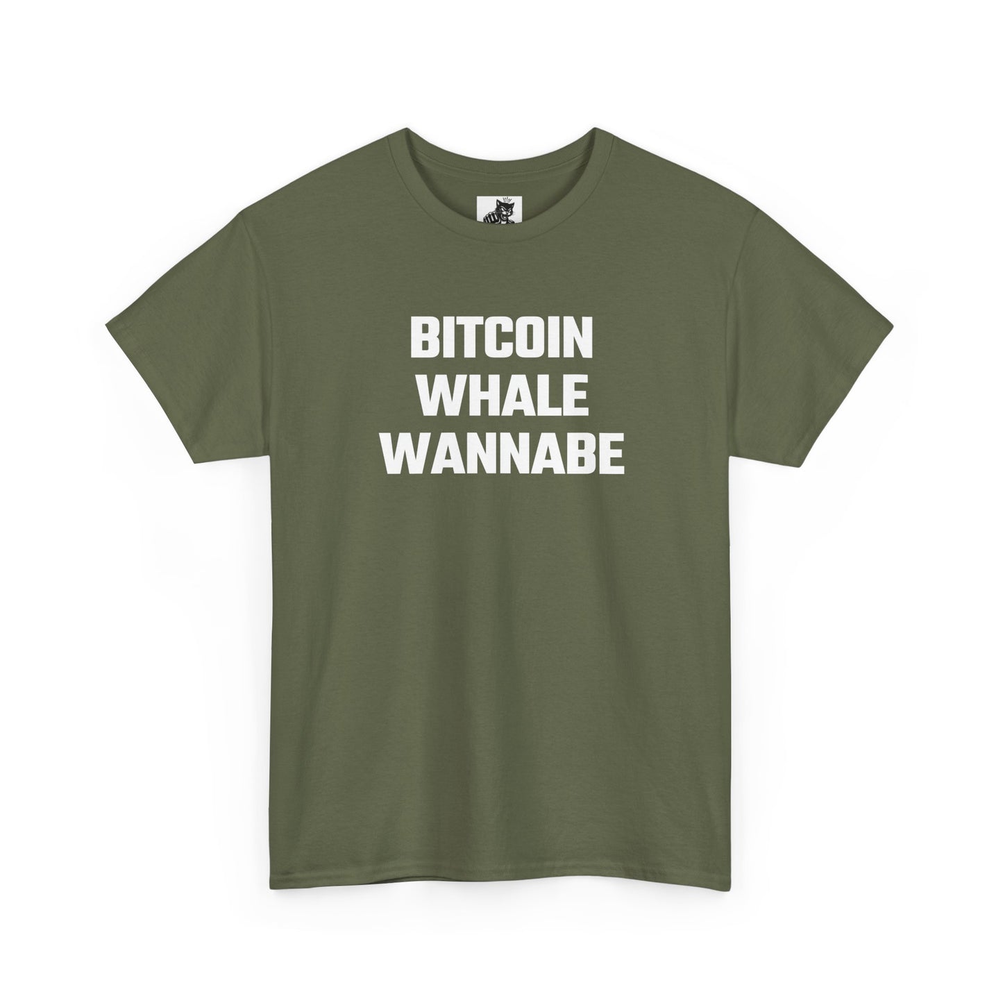 Bitcoin Whale Wannabe Crypto Themed T-Shirt