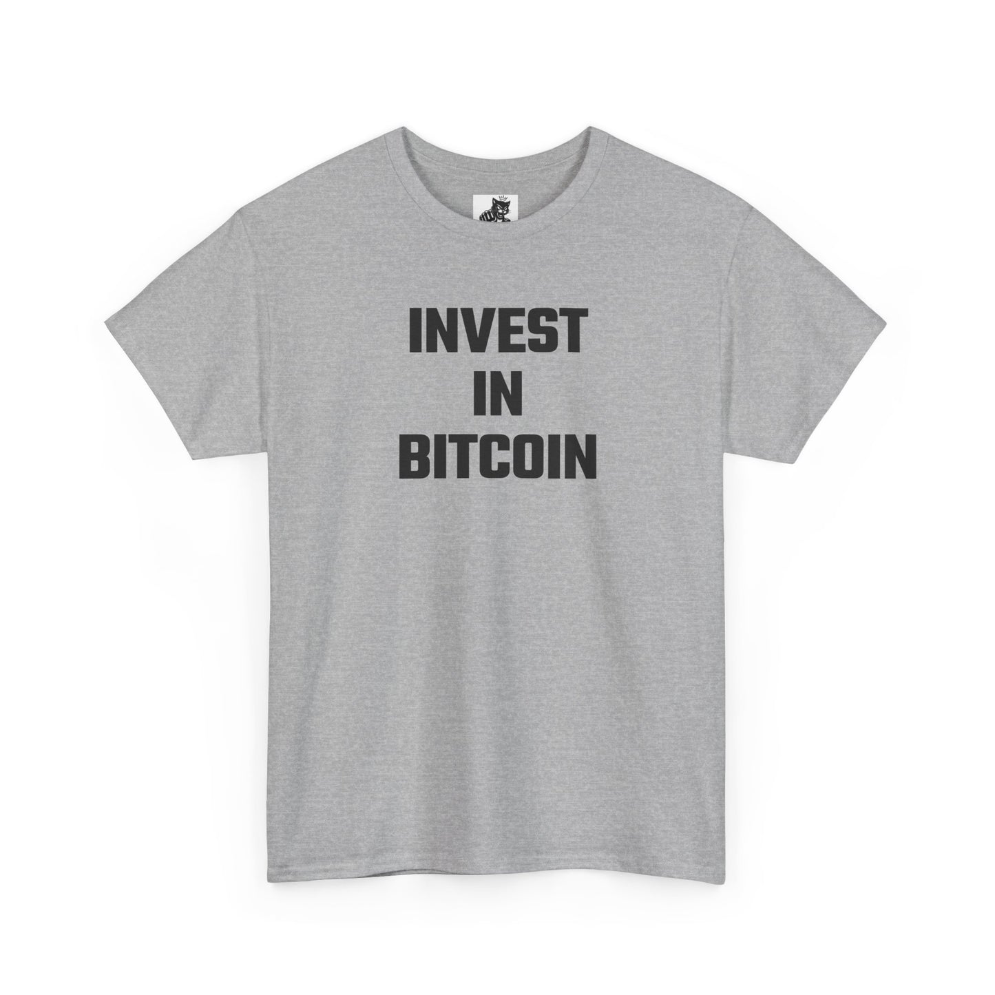 Invest In Bitcoin - Crypto Themed T-Shirt