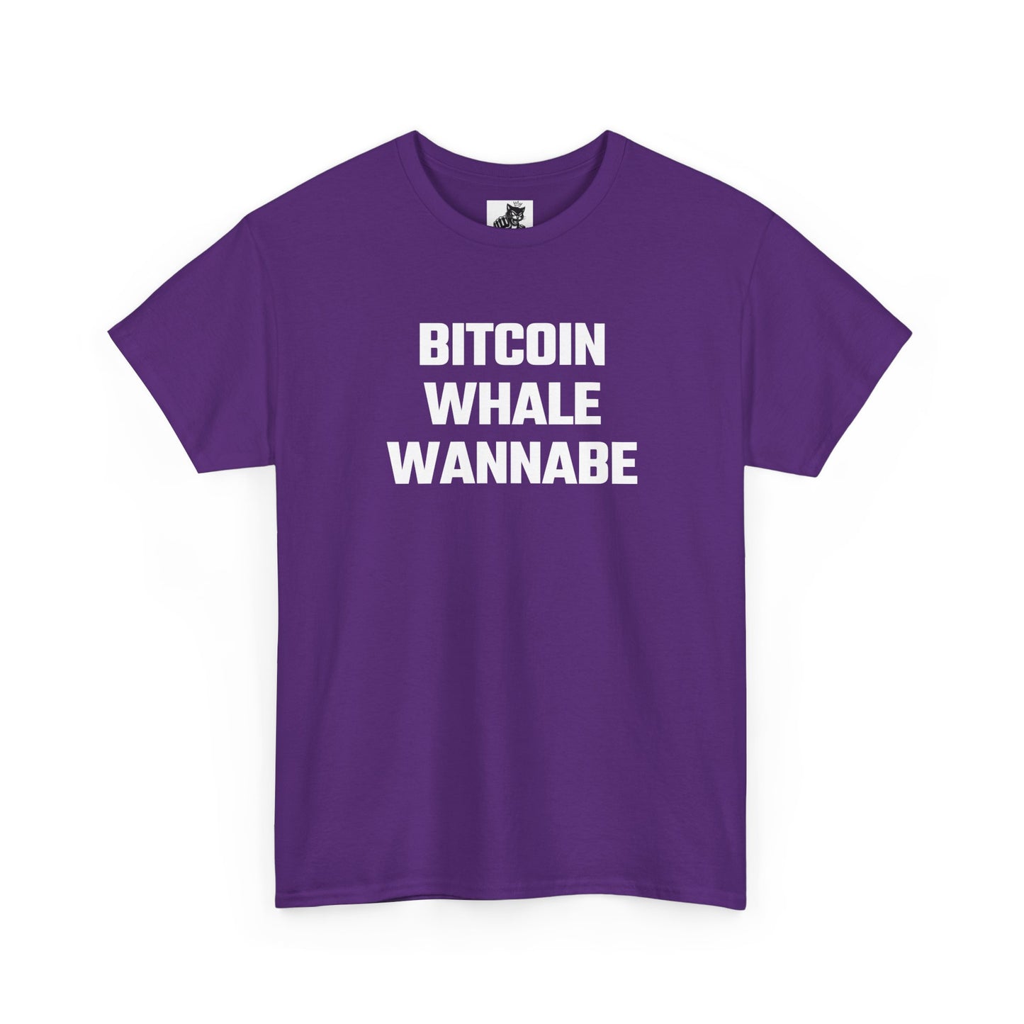 Bitcoin Whale Wannabe Crypto Themed T-Shirt