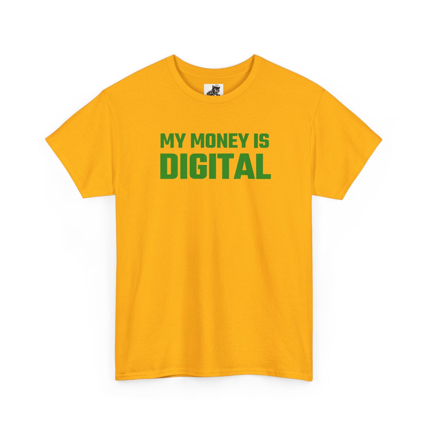 My Money Is Digital (Green) - Crypto Themed T-Shirt