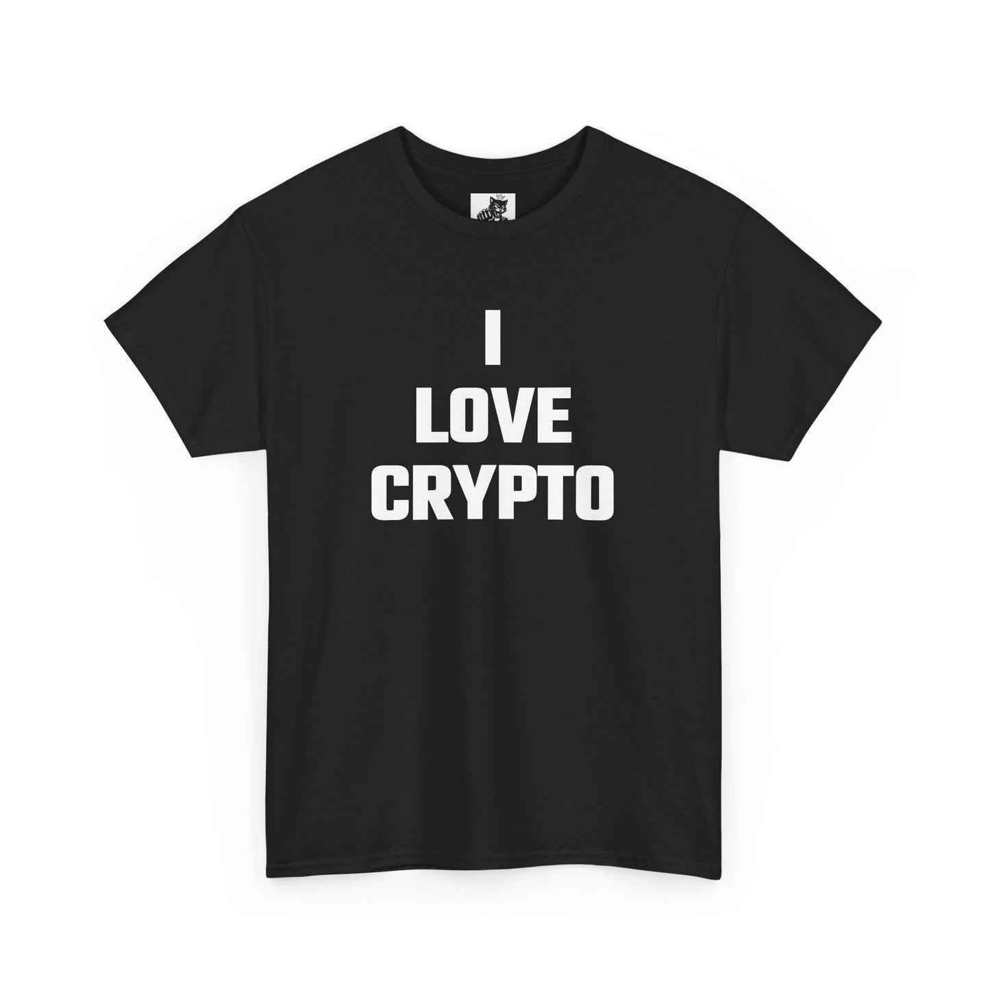 I Love Crypto Graphic Tee - Unisex Cotton T-Shirt