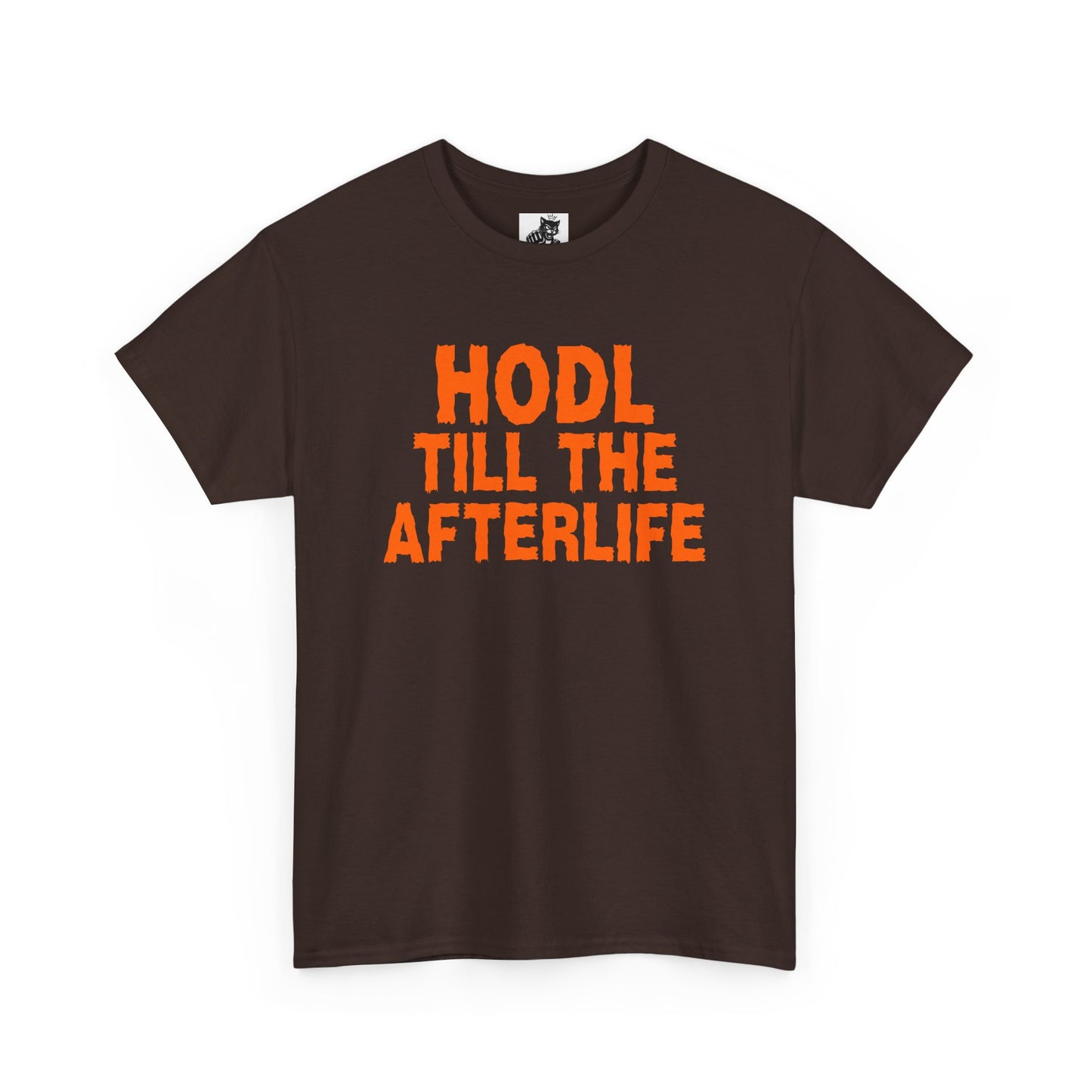 HODL Till The Afterlife Graphic Tee - Crypto Halloween T-Shirt