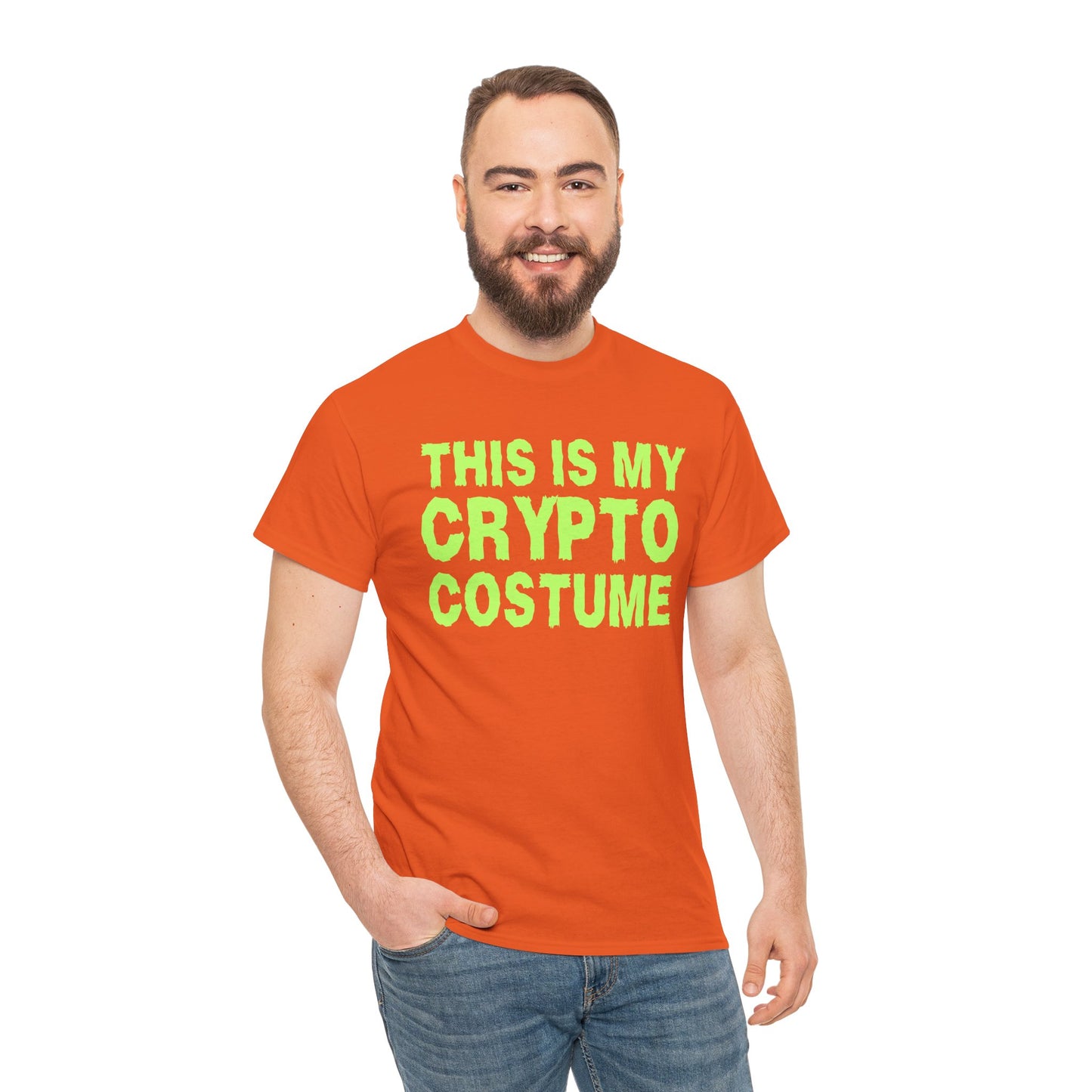 This Is My Crypto Costume (Version 2) Graphic Tee - Crypto Halloween T-Shirt