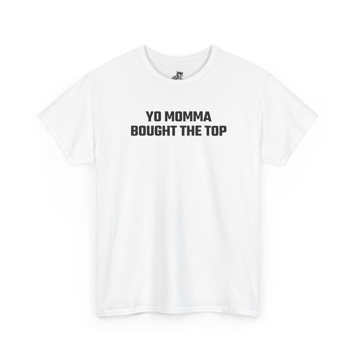 Yo Momma Bought The Top Graphic Tee - Crypto Themed T-Shirt