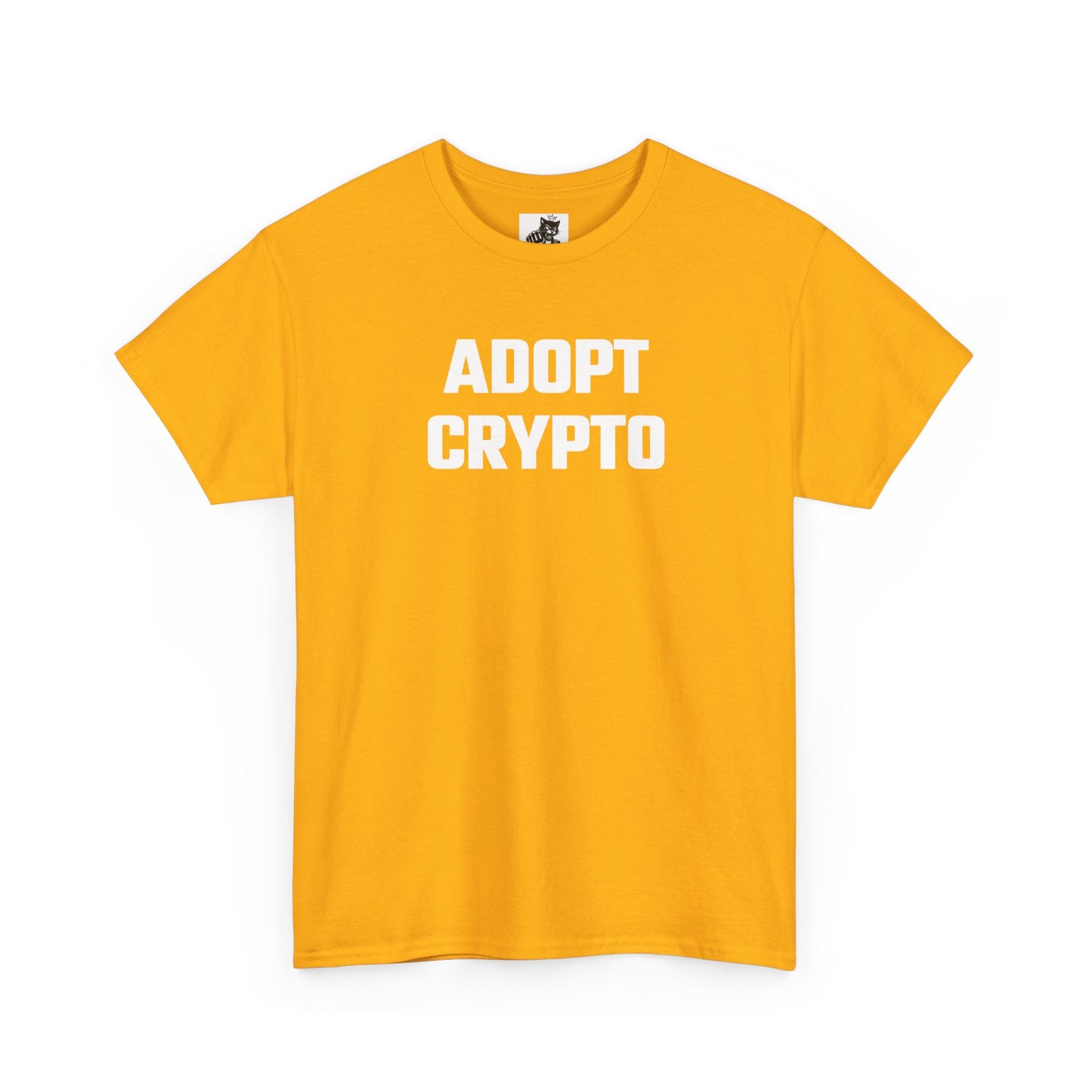 Adopt Crypto Graphic T-Shirt