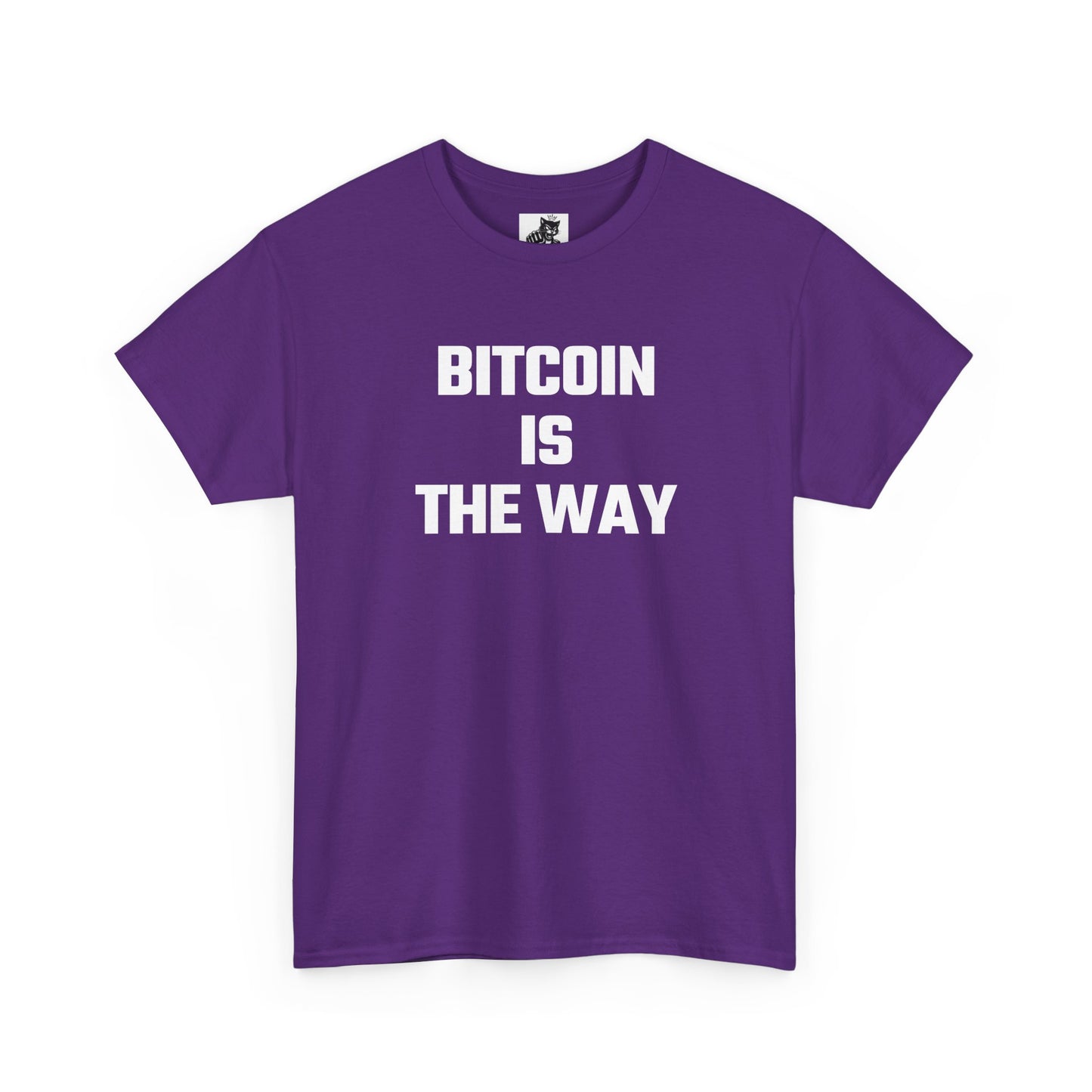 Bitcoin Is The Way Crypto Themed T-Shirt