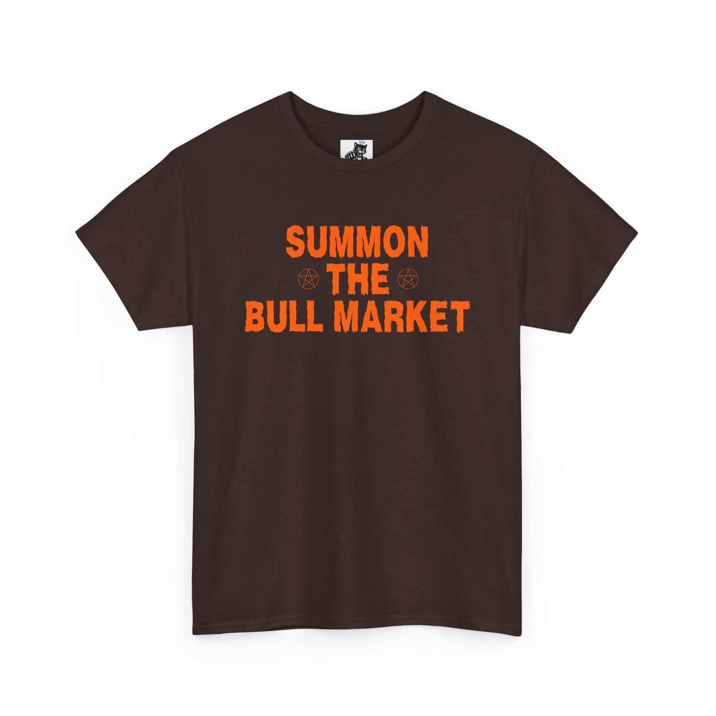 Summon The Bull Market Graphic Tee - Crypto Halloween T-Shirt