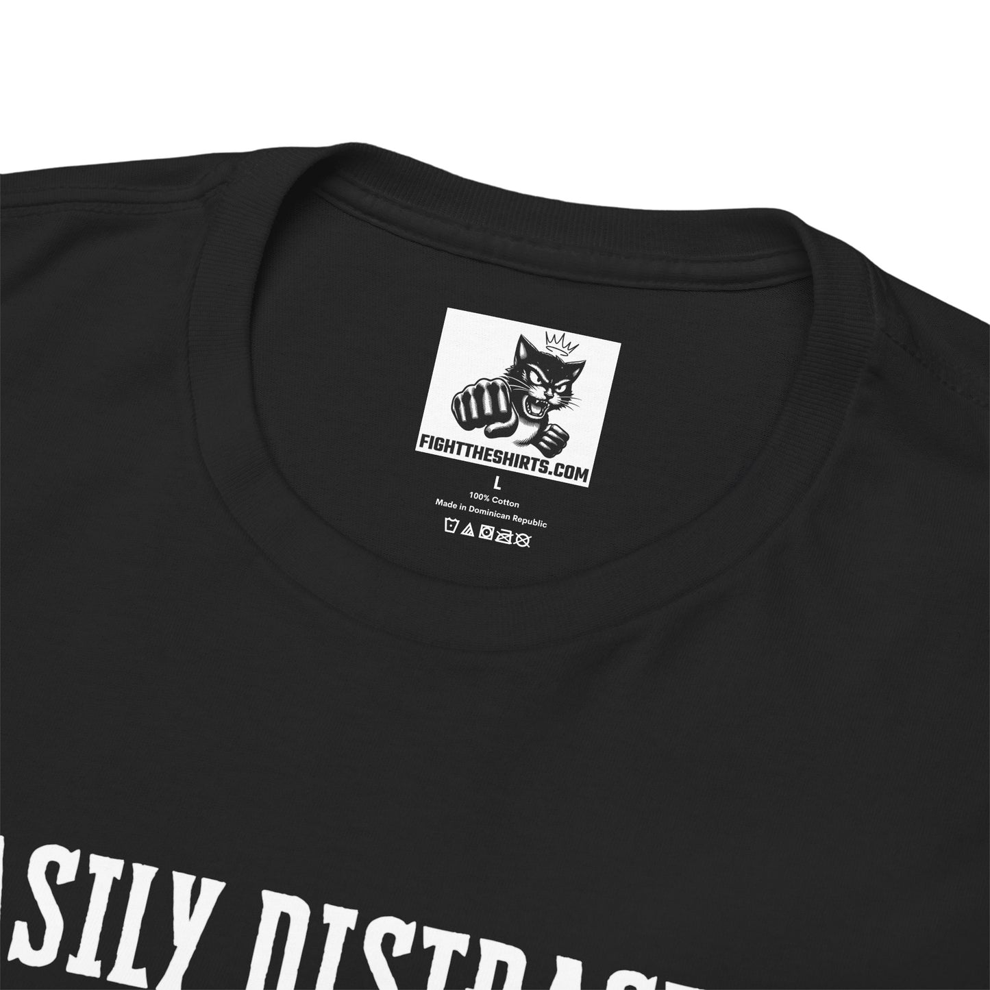 Easily Distracted By VTubers Graphic Tee - Unisex Cotton T-Shirt