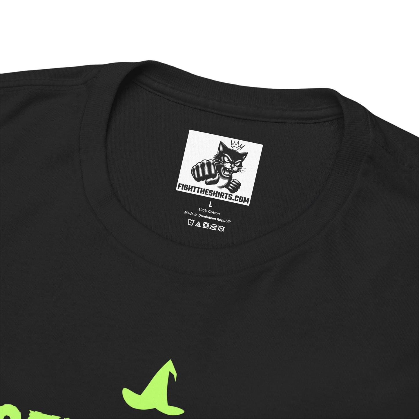 Casting Spells and Pumping Coins (Version 2) Graphic Tee - Crypto Halloween Witch T-Shirt