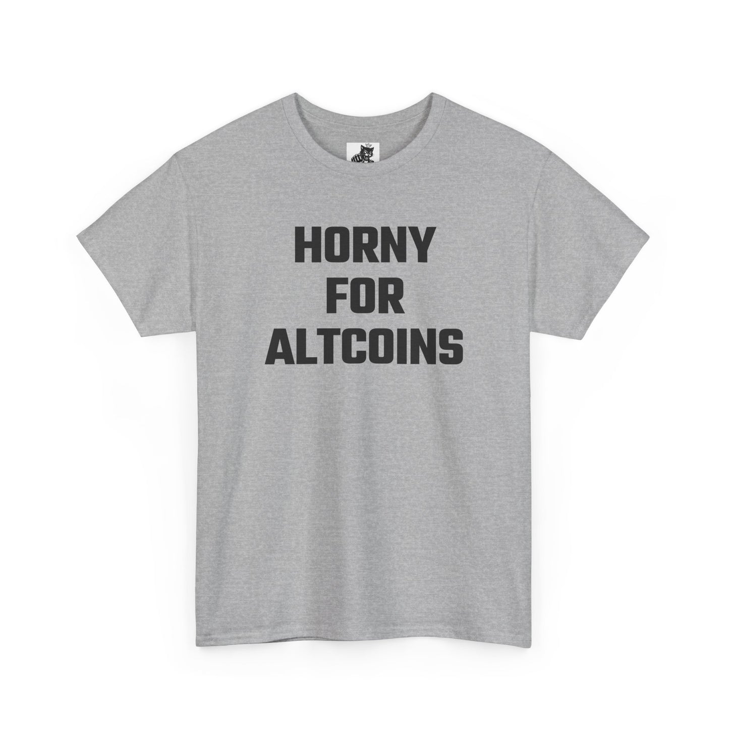 Horny For Altcoins Crypto Themed T-Shirt