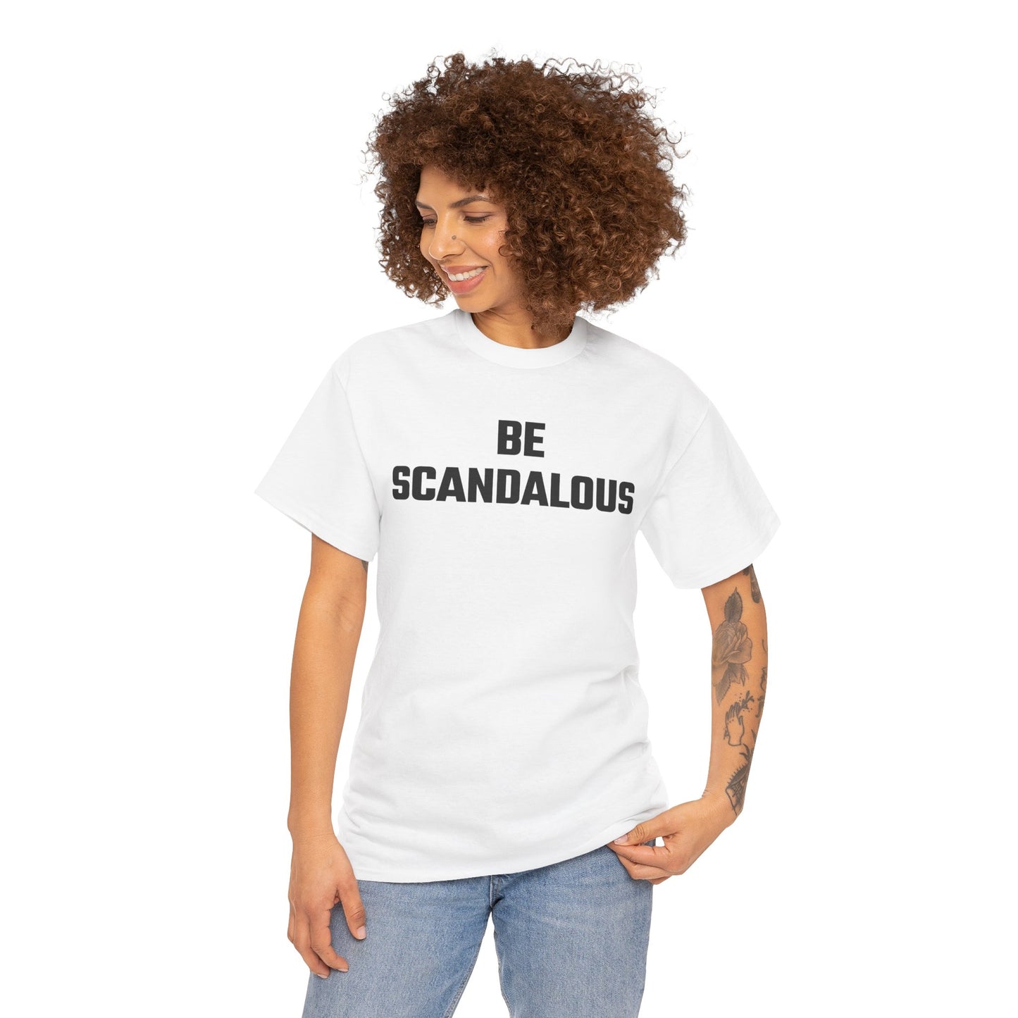 Be Scandalous Graphic Tee - Unisex Cotton T-Shirt