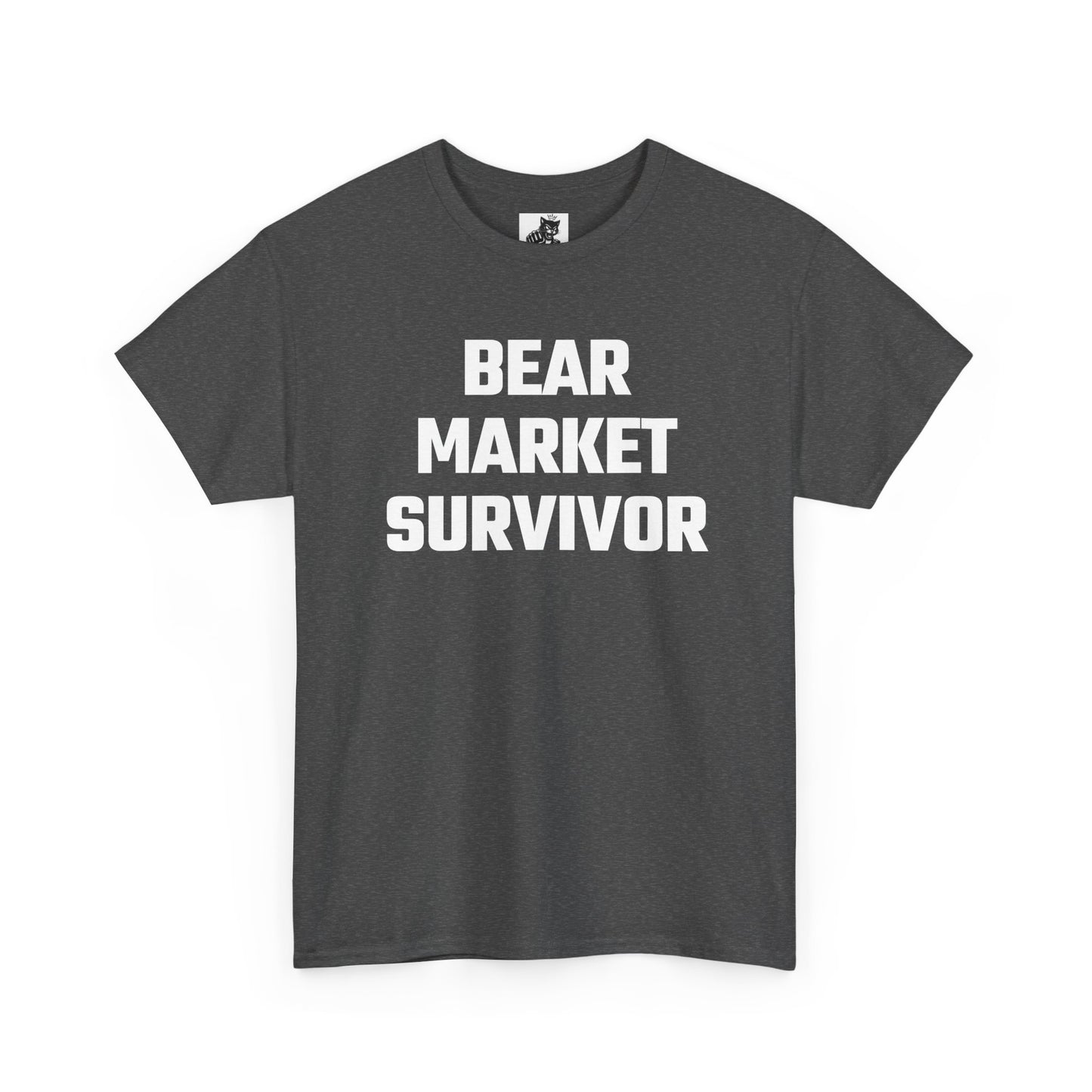 Bear Market Survivor Graphic Tee - Unisex Cotton T-Shirt