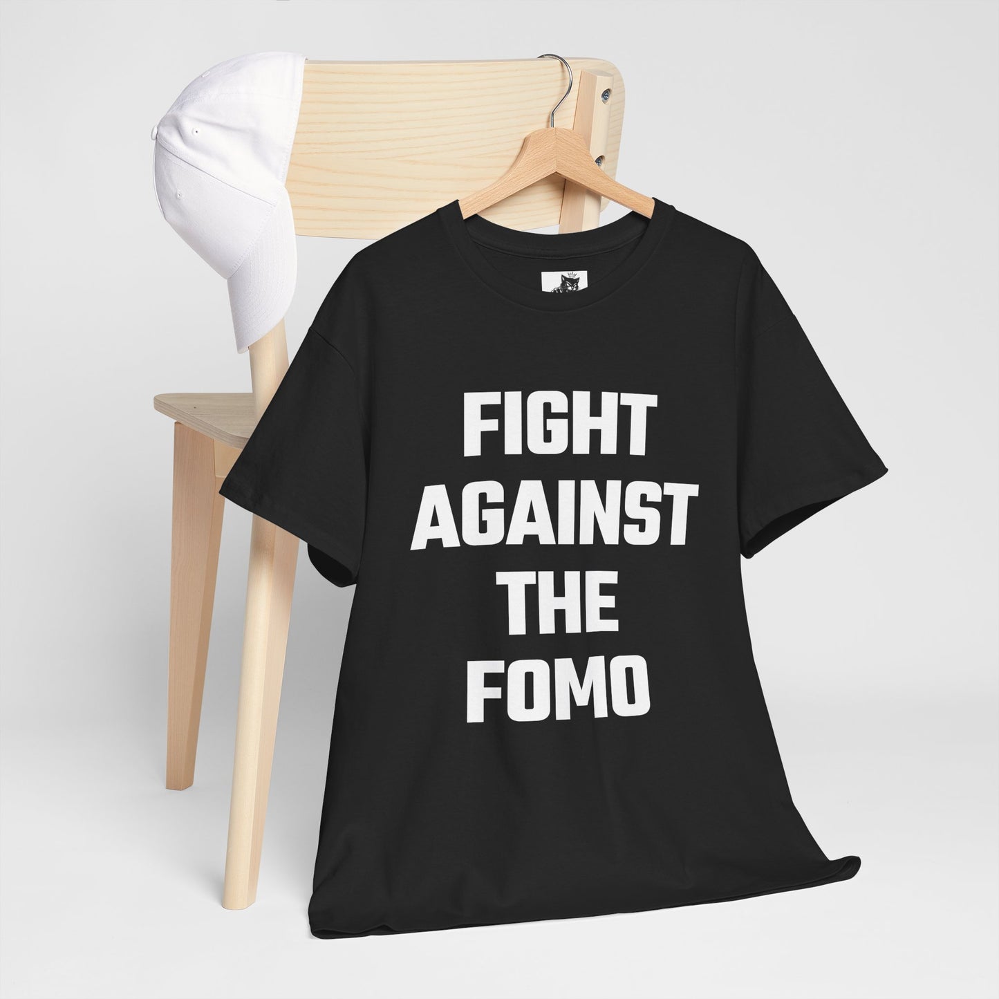 Fight Against The FOMO Graphic Tee - Unisex Cotton T-Shirt