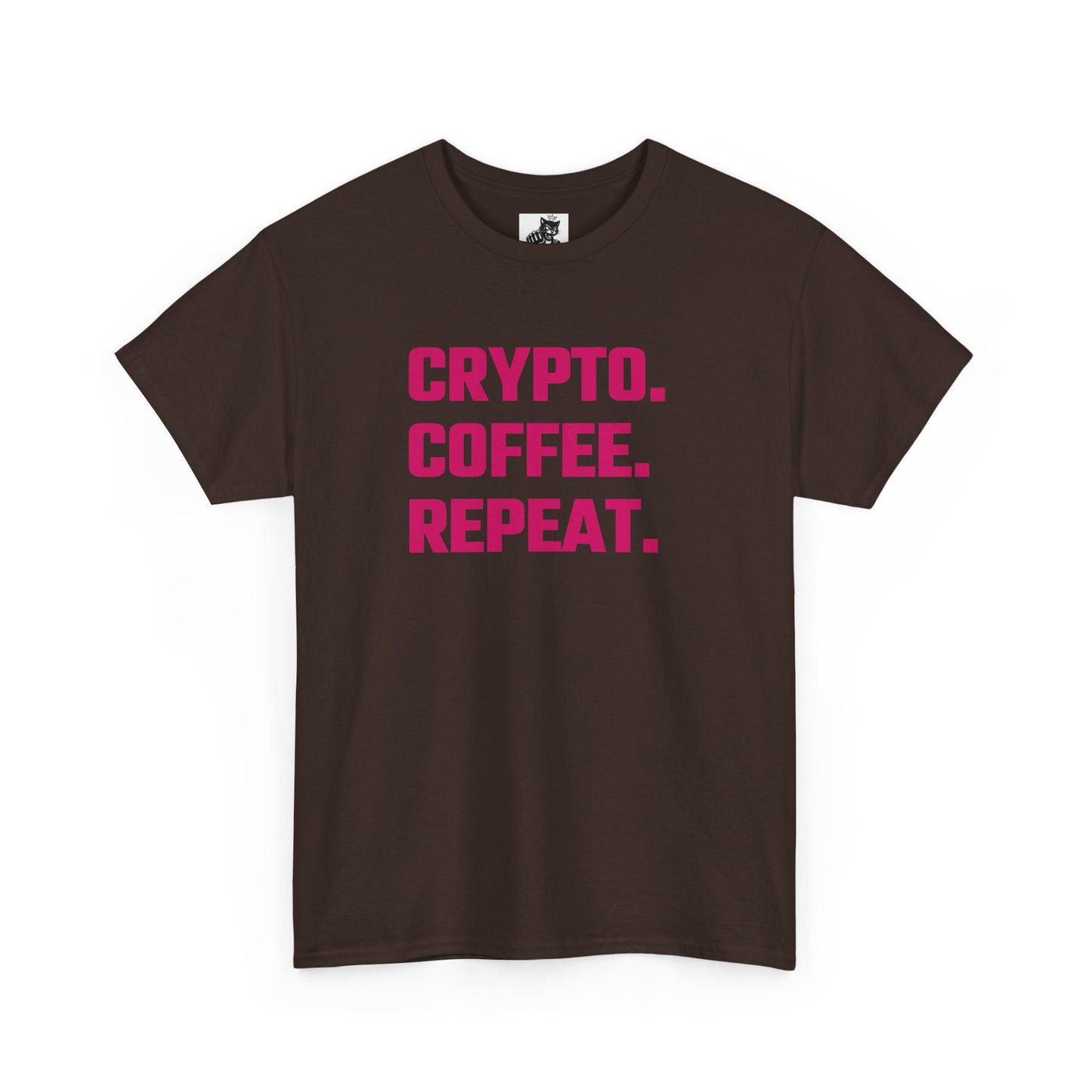 Crypto Coffee Repeat (Version 2) T-Shirt