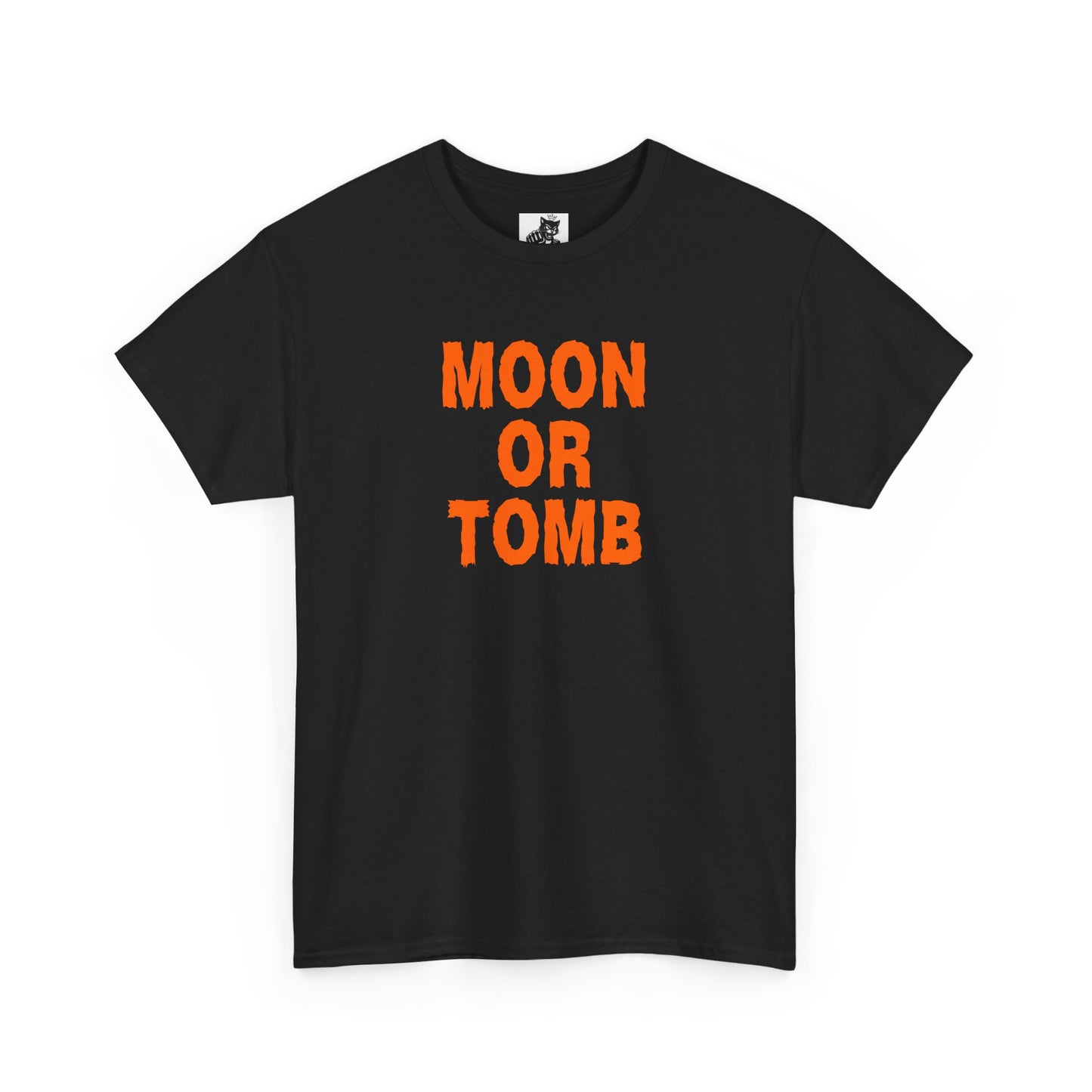 Moon or Tomb Graphic Tee - Crypto Halloween T-Shirt
