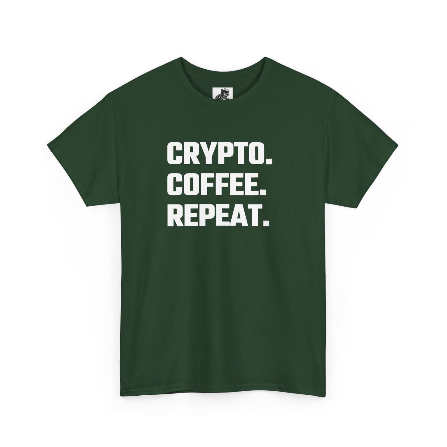 Crypto Coffee Repeat T-Shirt