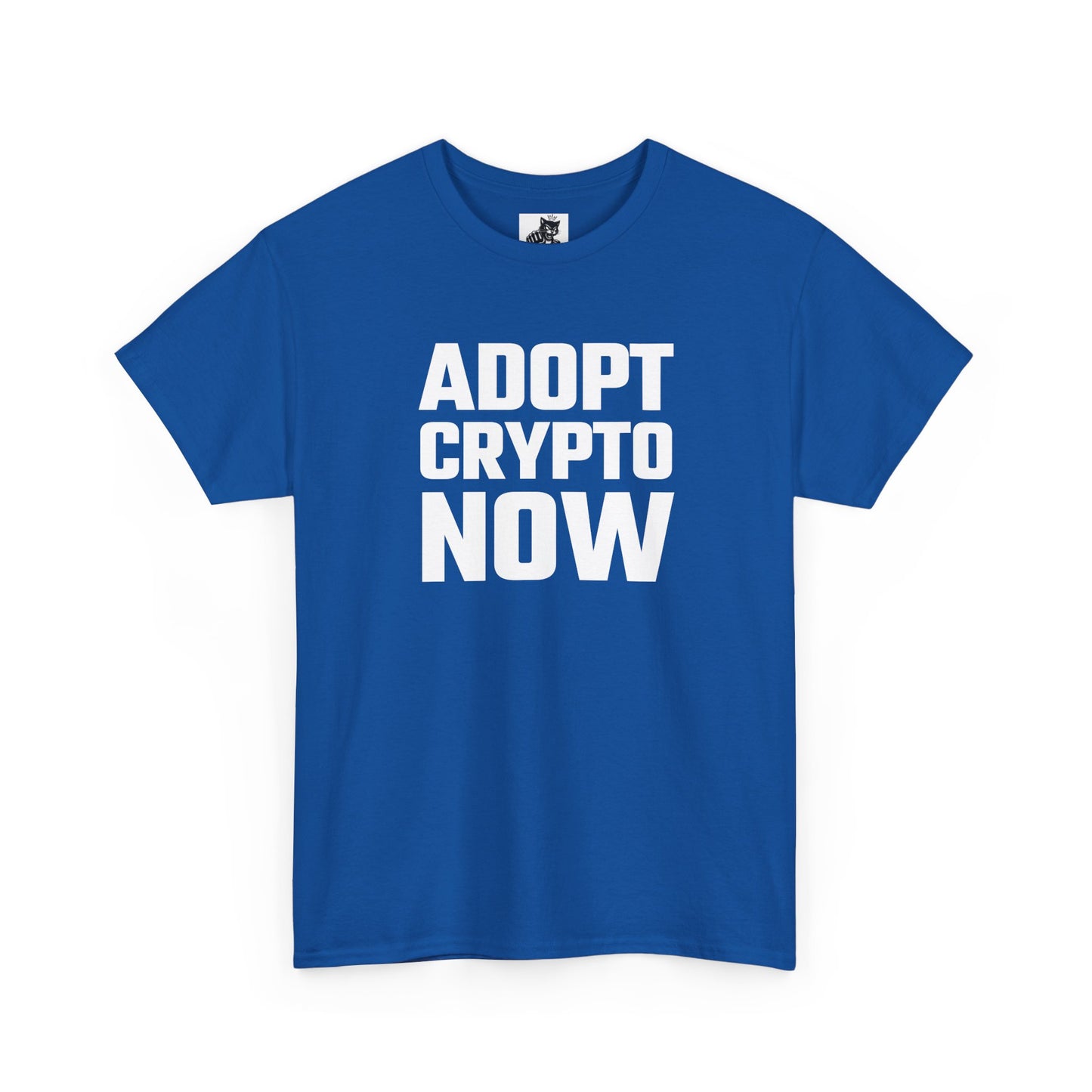 Adopt Crypto Now Graphic T-Shirt
