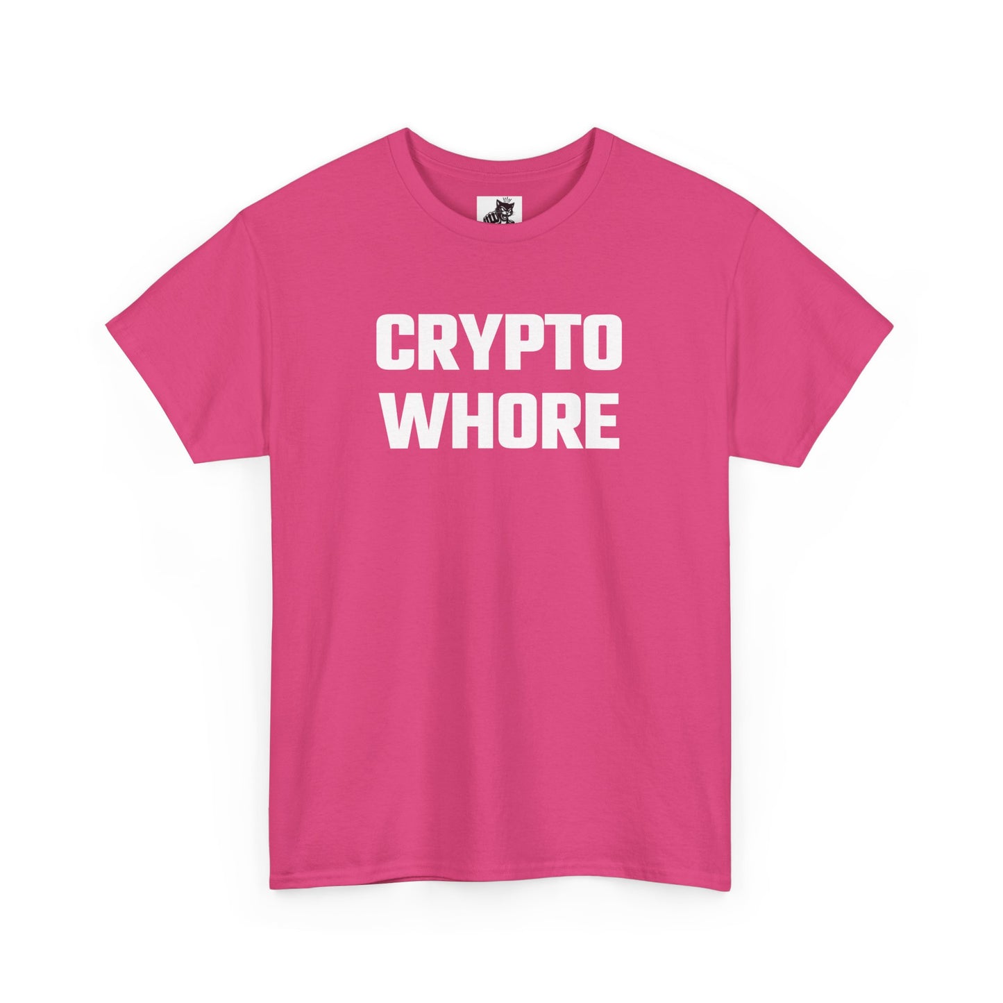 Crypto Whore Graphic Tee - Unisex Cotton T-Shirt