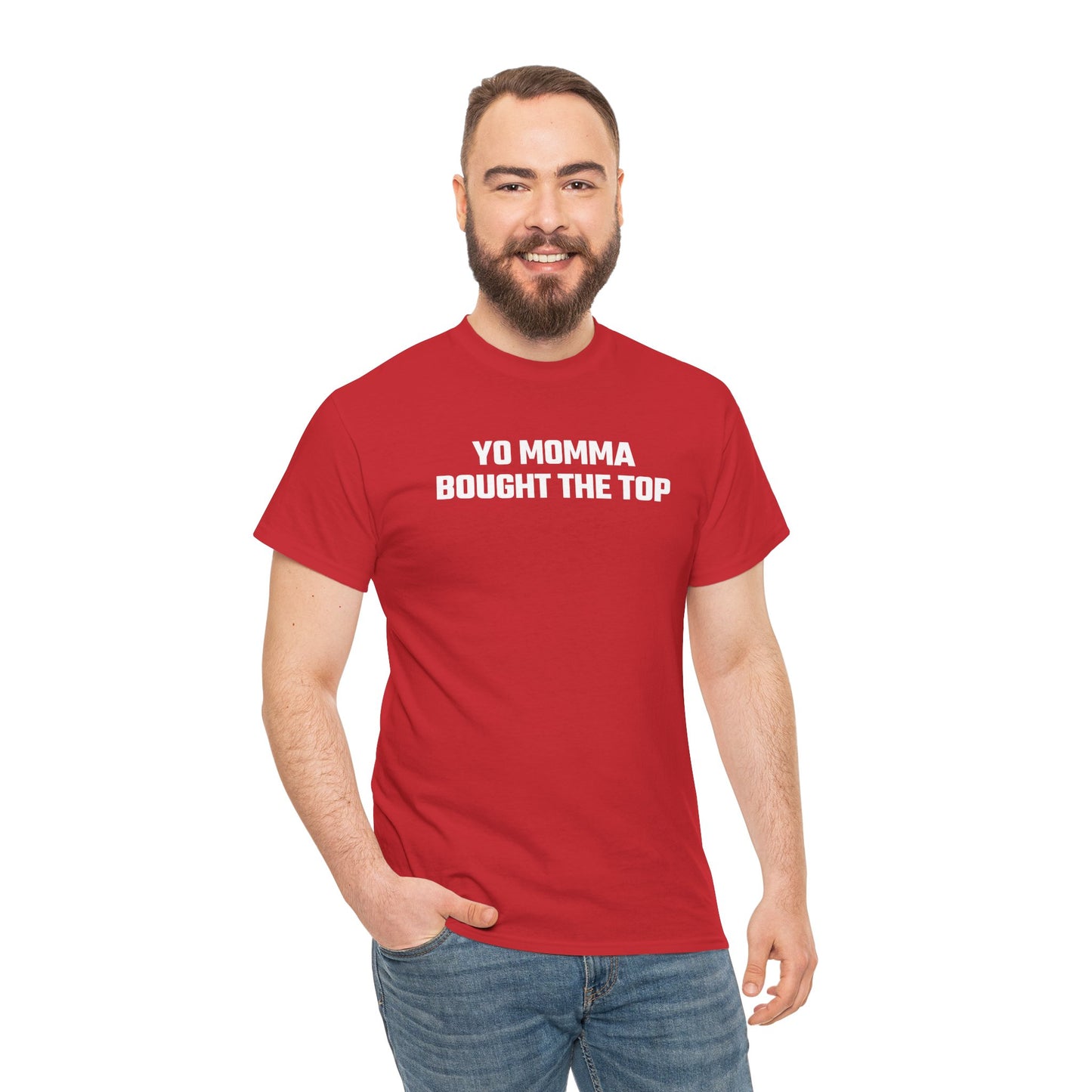 Yo Momma Bought The Top Graphic Tee - Crypto Themed T-Shirt