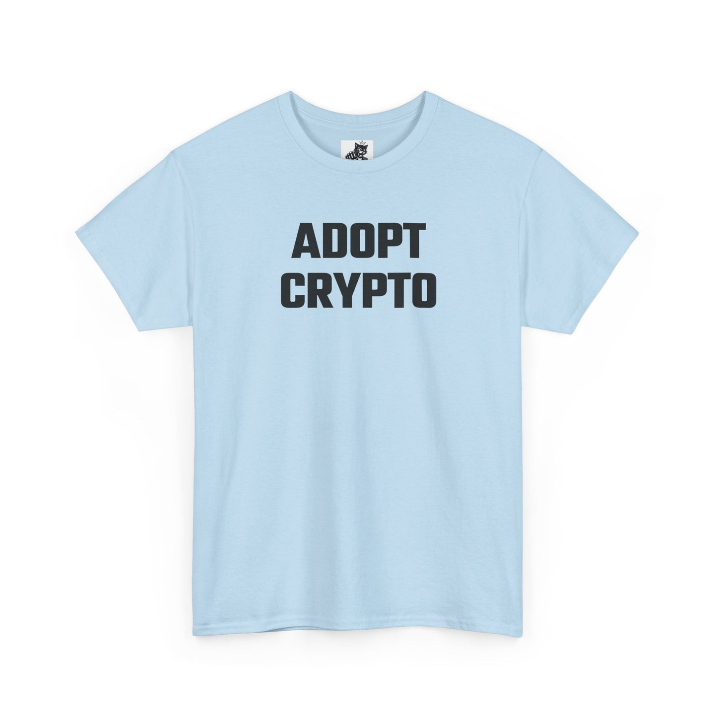 Adopt Crypto Graphic T-Shirt